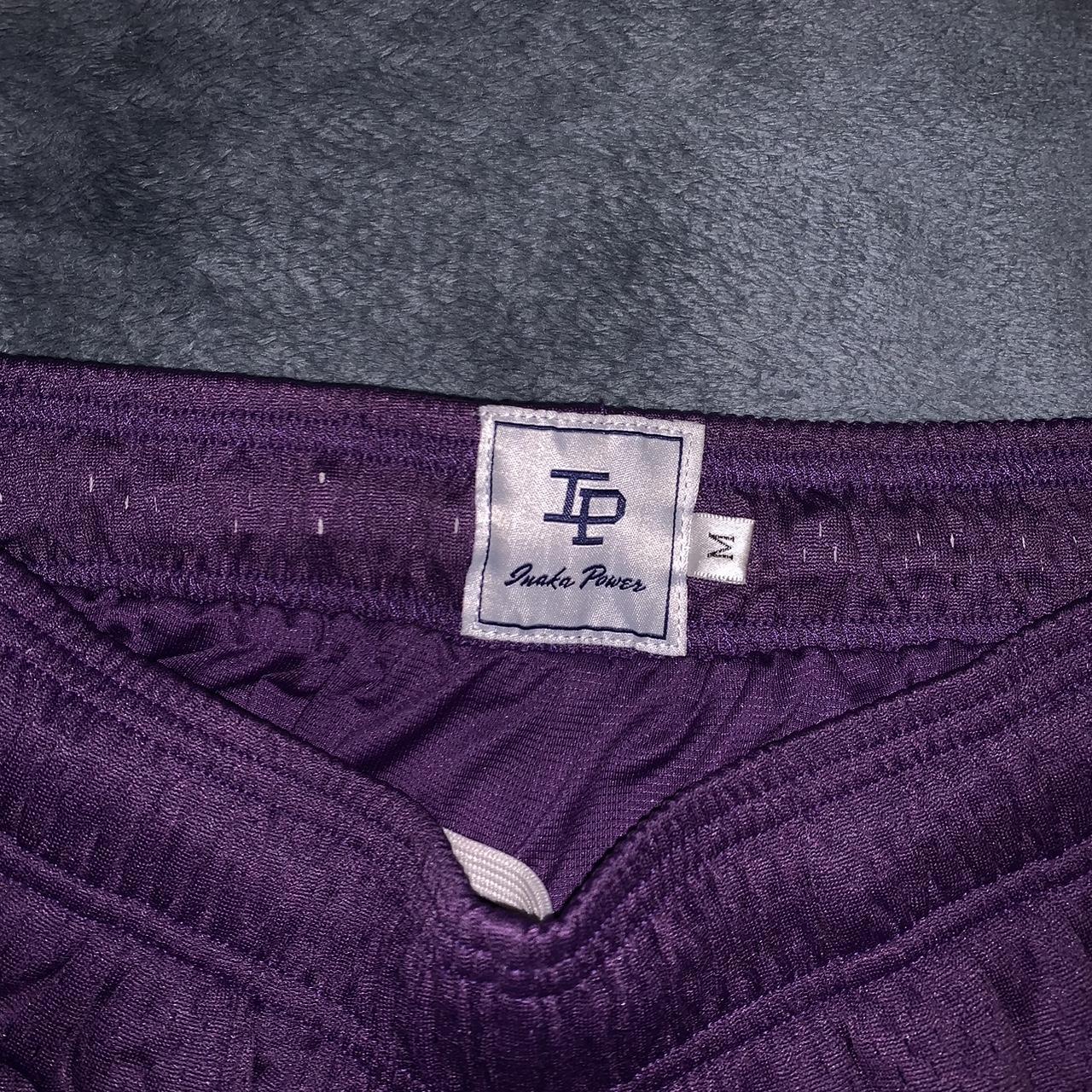 Men's Purple and White Swim-briefs-shorts (2)