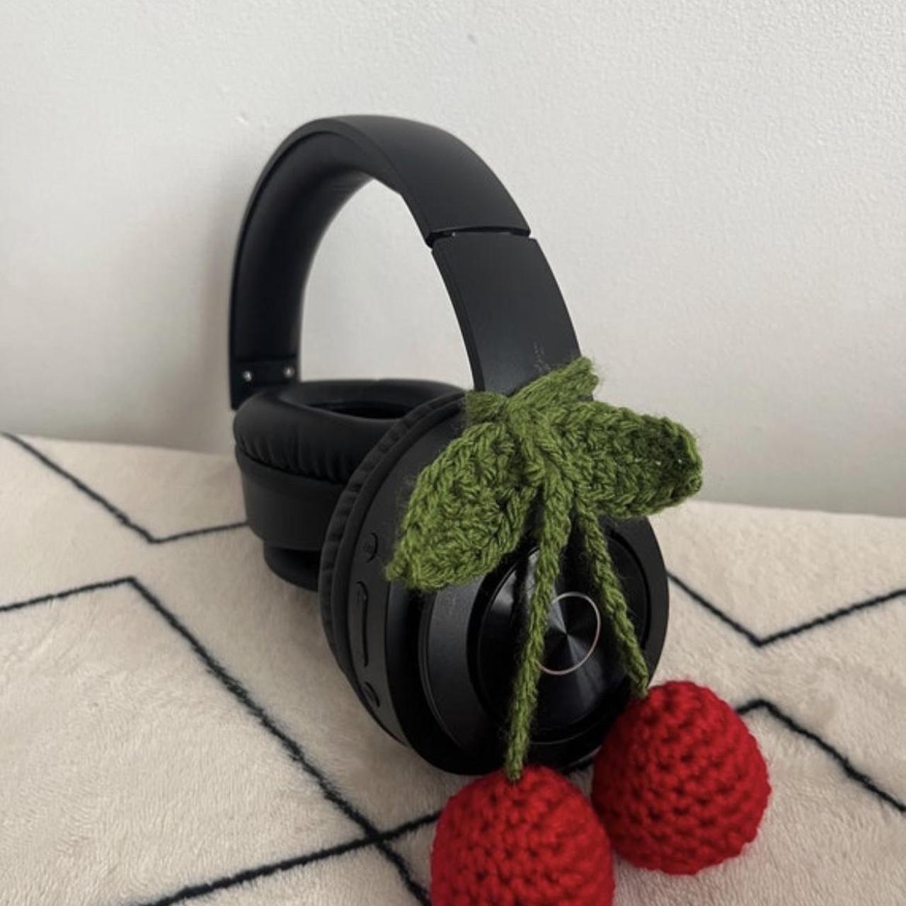 These crochet cherry accessories will add a cute... - Depop