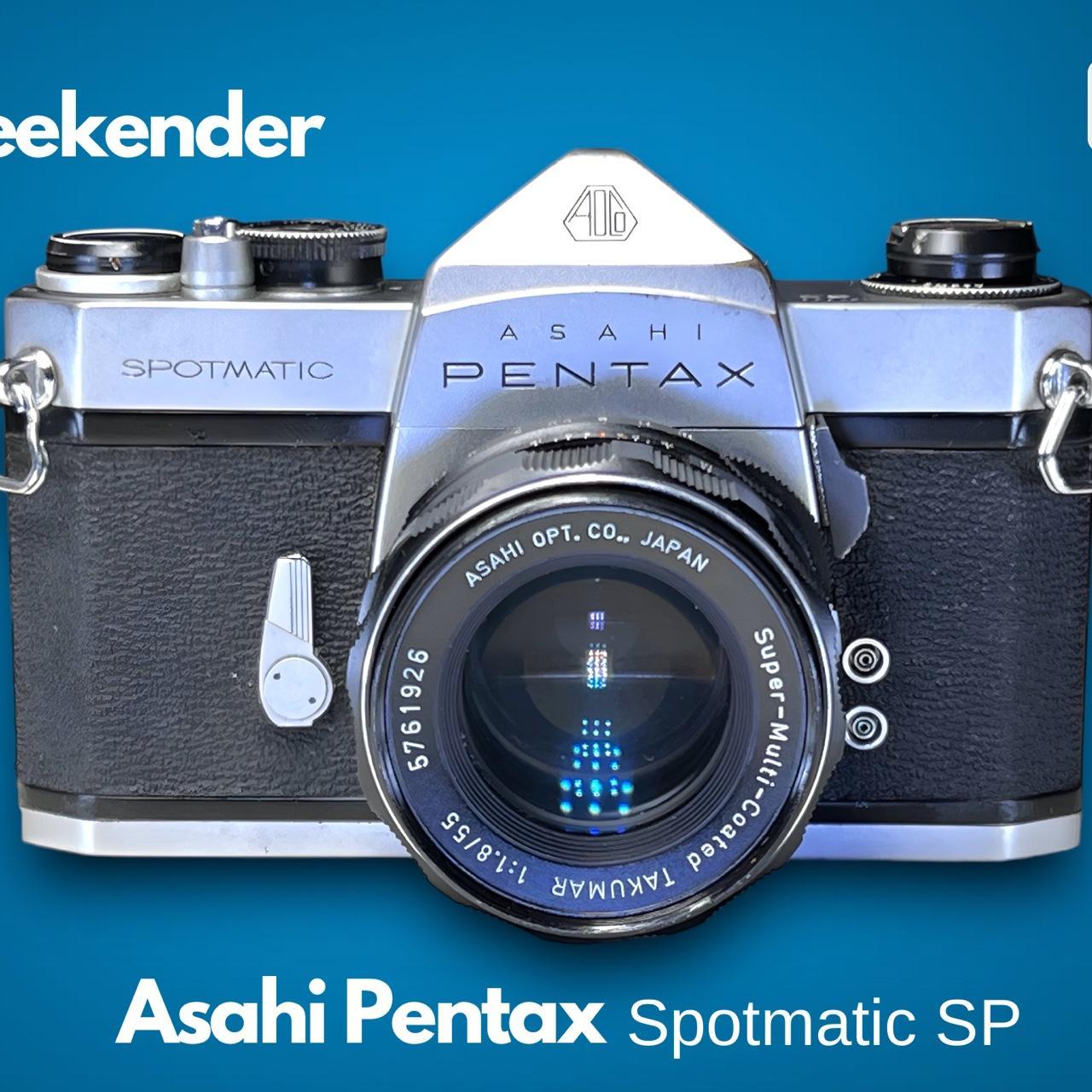 アサヒ PENTAX SPOTMATIC F＋SMCタクマー55mm F1.8 Asahi Pentax Spotmatic F 35mm SLR film camera with 55mm f1.8 lens