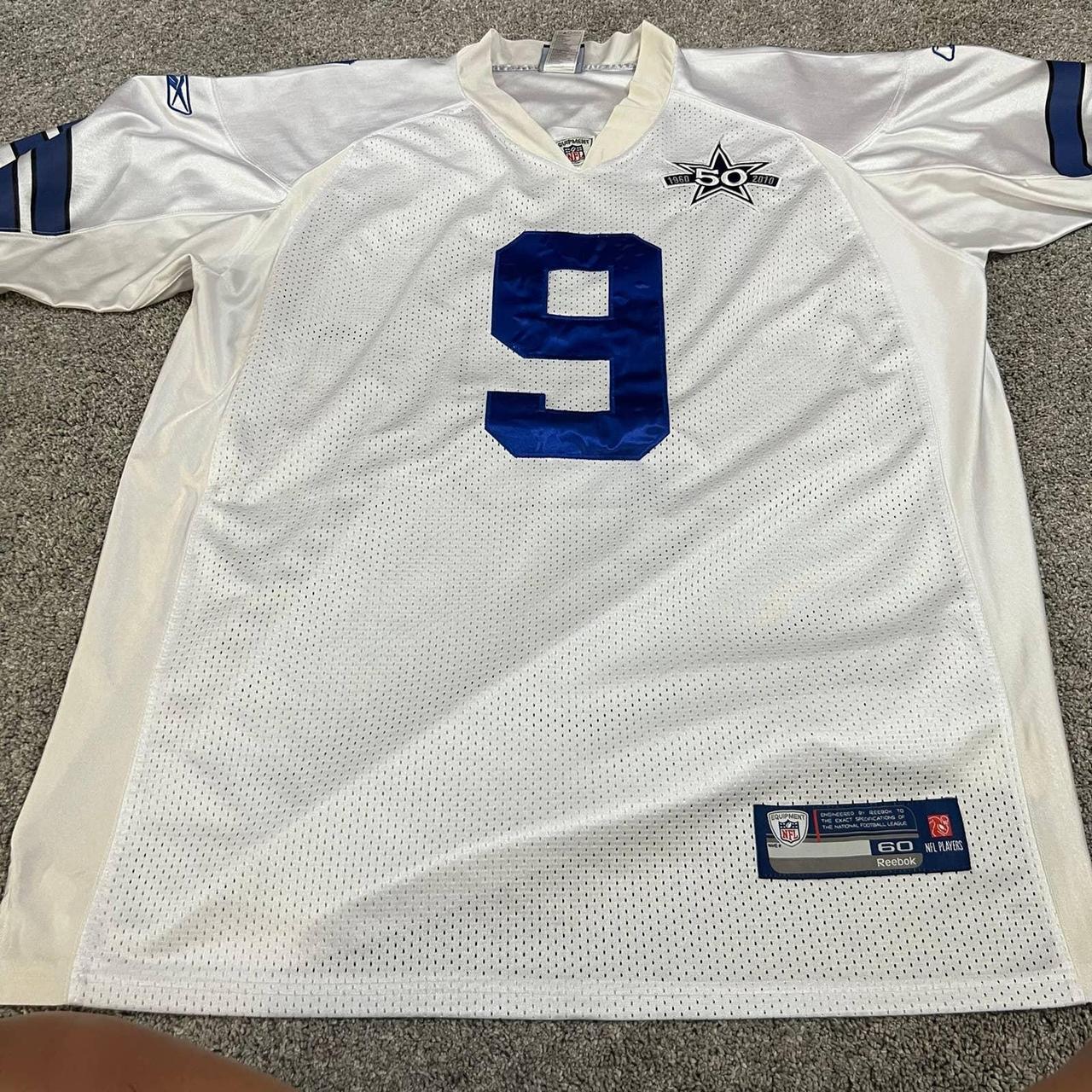 NFL Cowboys Tony Romo Jersey T Shirt Front and Back, - Depop