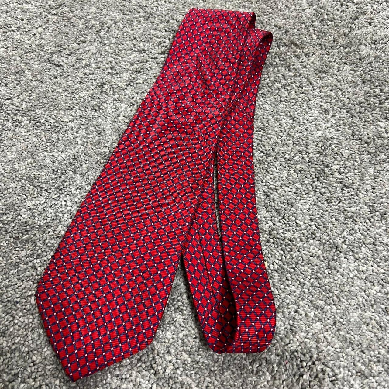 Lauren Ralph Lauren Men’s Red Tie Great used... - Depop