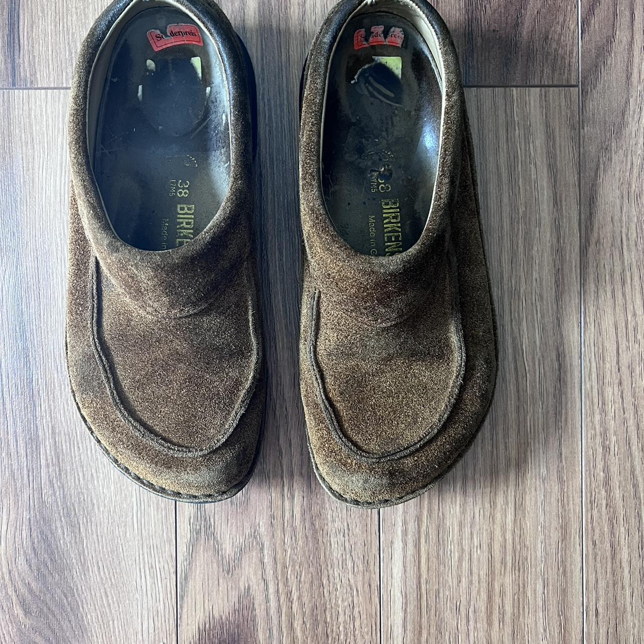 womens brown birkenstocks