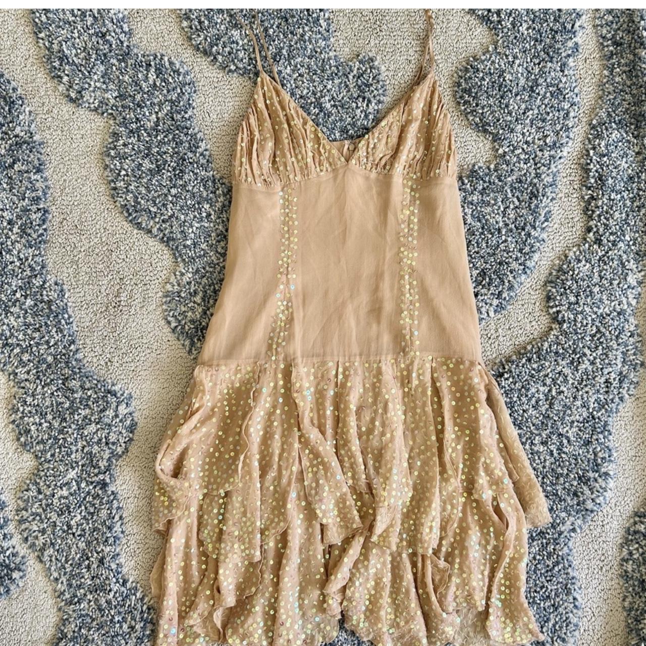 Y2K Bebe sequin dress. Never worn, excellent... - Depop