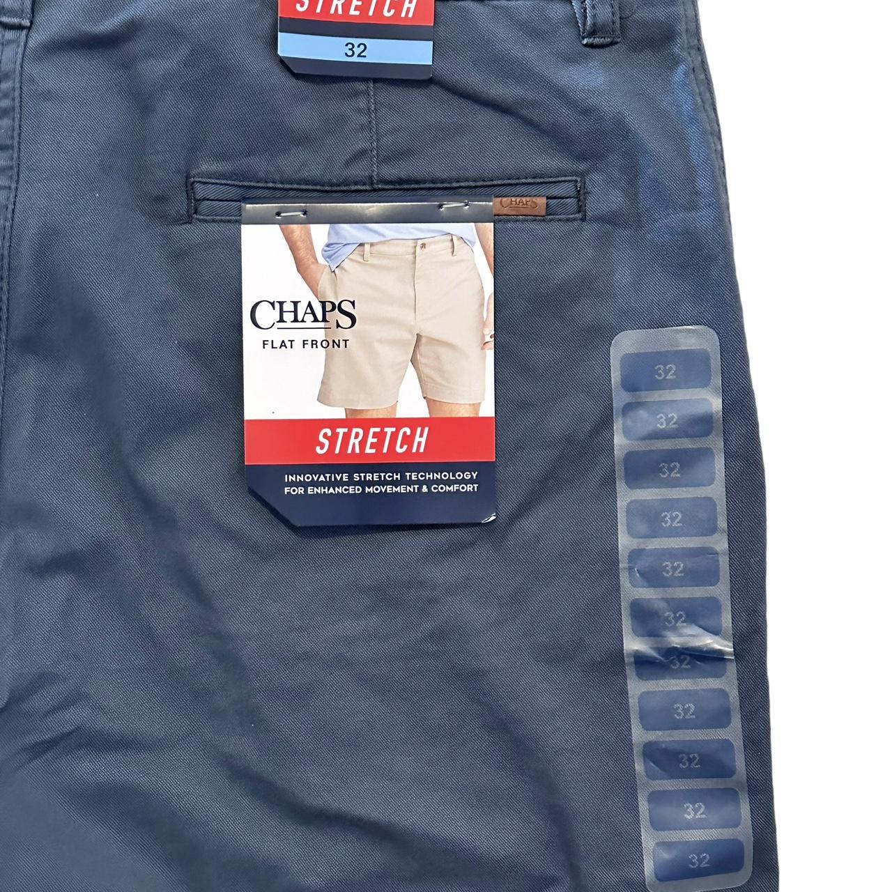 Chaps flat sales front stretch shorts