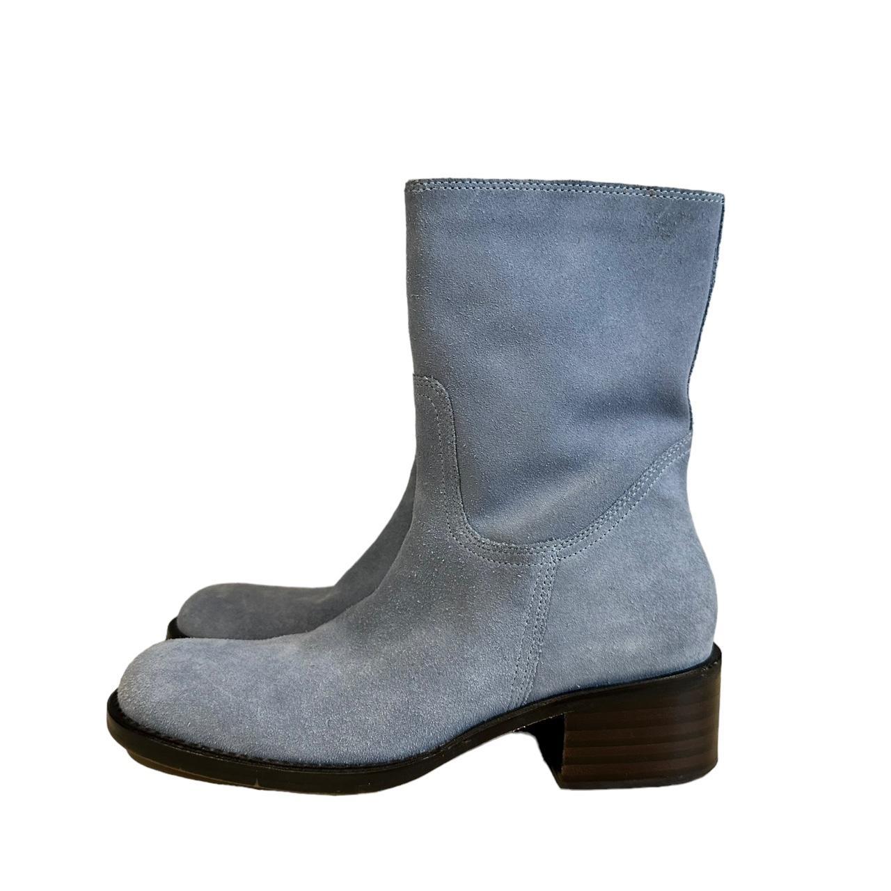 Nine west sales blue suede booties