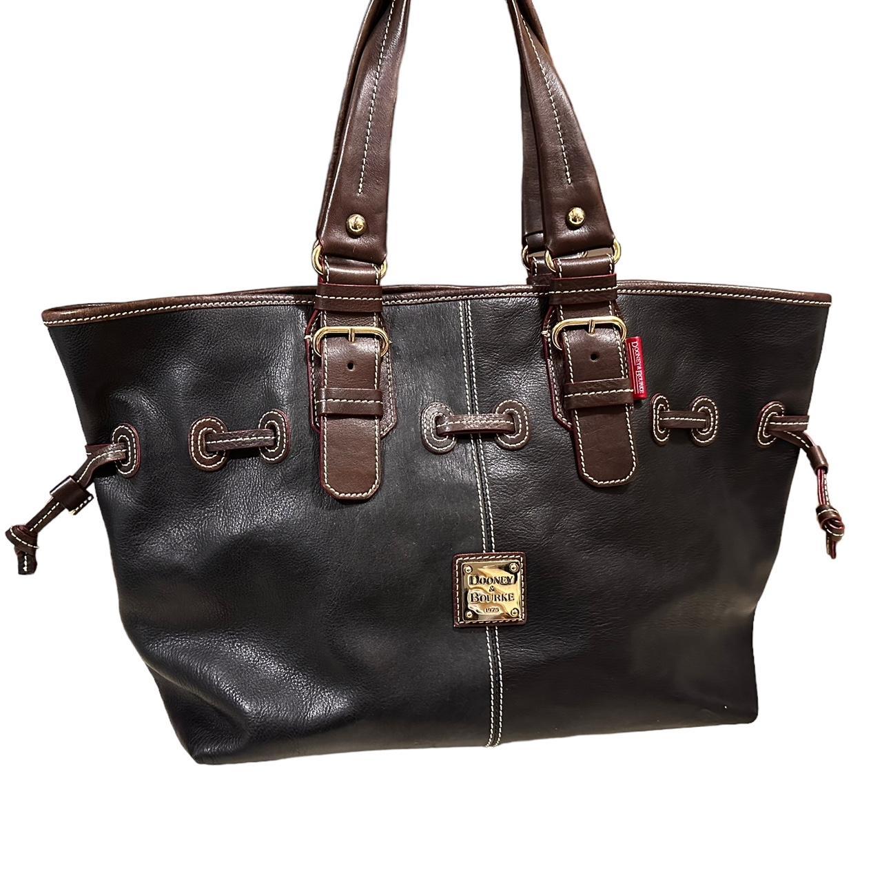 DOONEY BOURKE CHIARA MEDIUM PEBBLE BLACK LEATHER. Depop