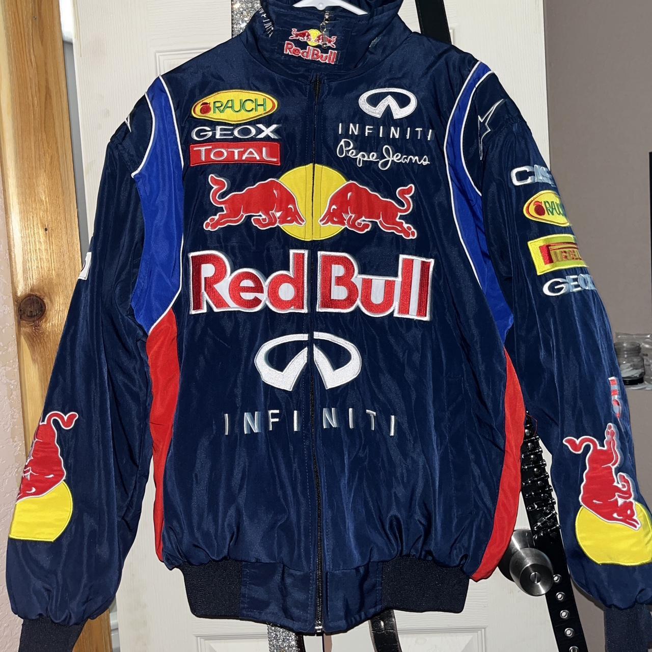 RedBull Formula One Racing Jacket Size L but can fit... - Depop