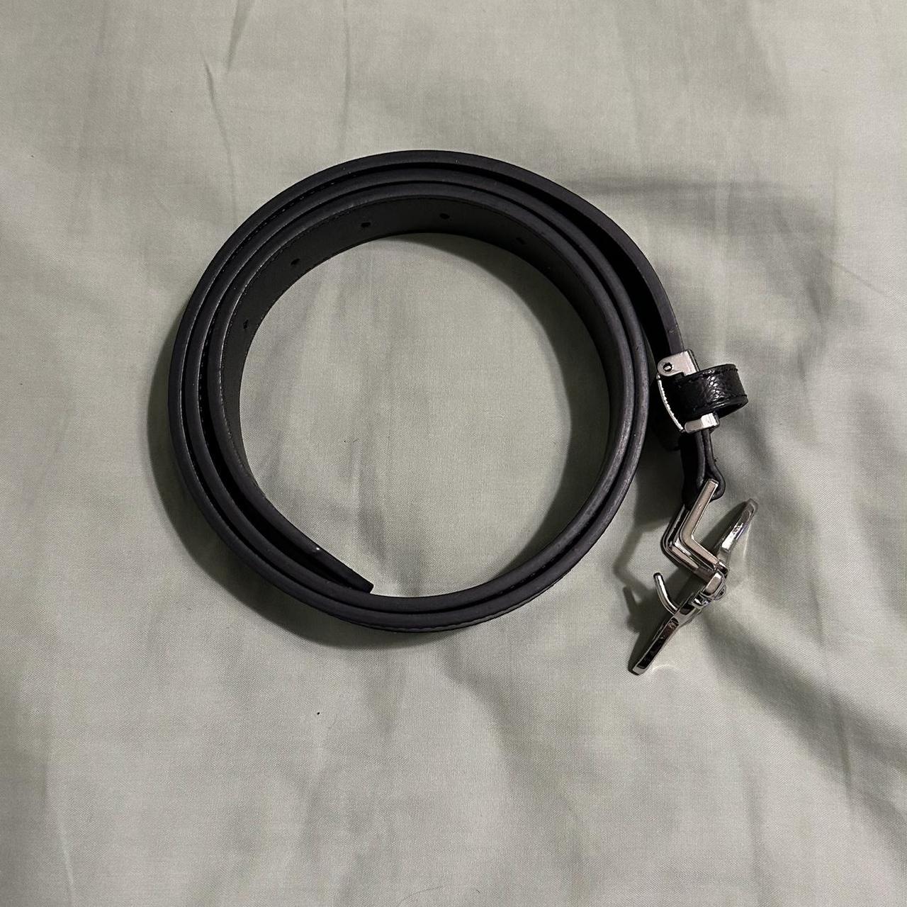 black vivienne westwood belt too big for me, size... Depop