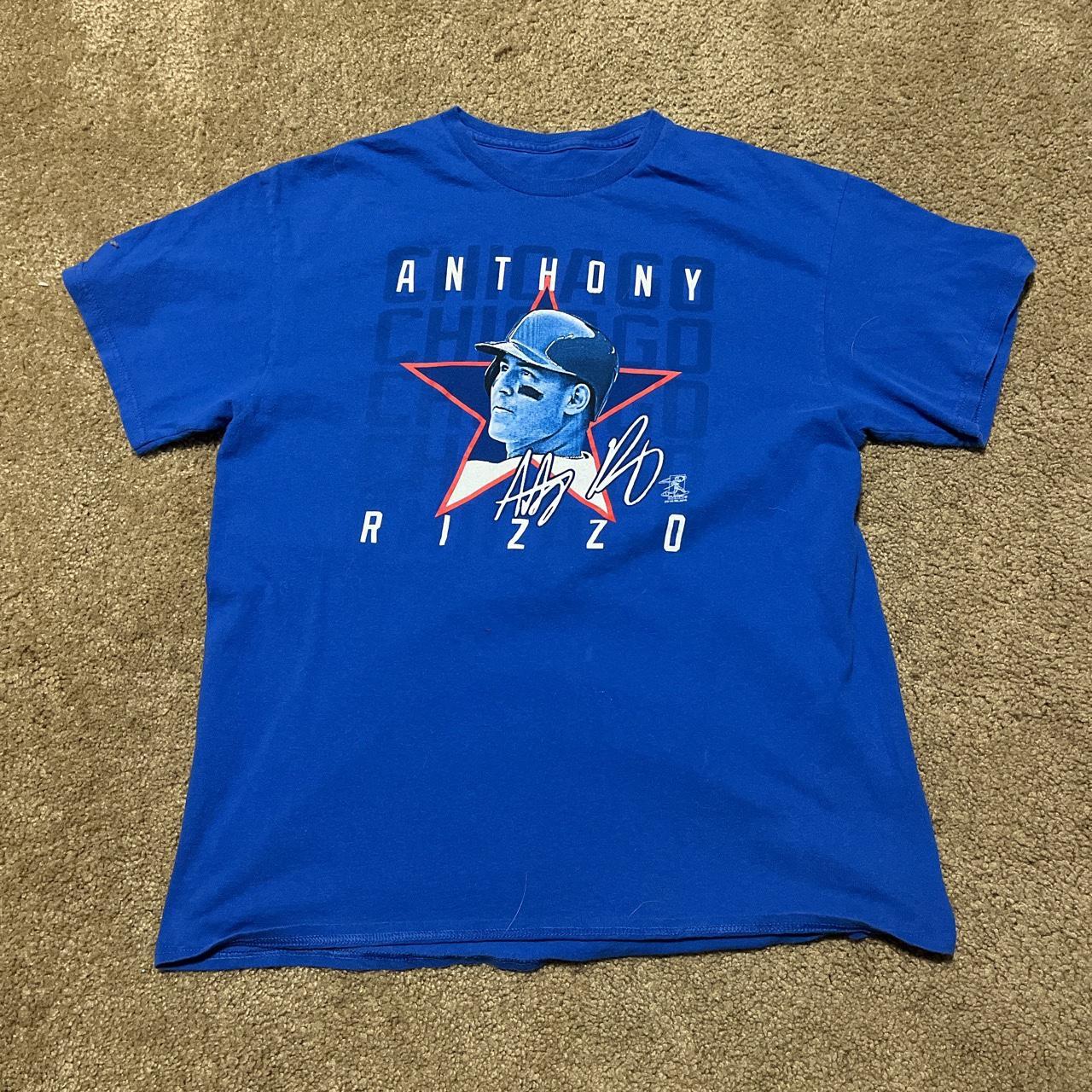 Anthony Rizzo T-Shirts, Chicago Baseball T-Shirts, MLBPA