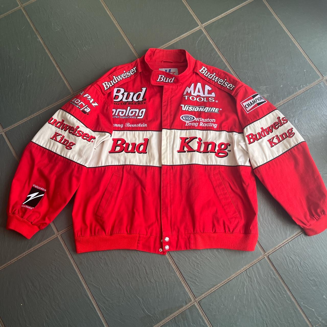 Vintage Budweiser NHRA Kenny Bernstein Bud King... - Depop