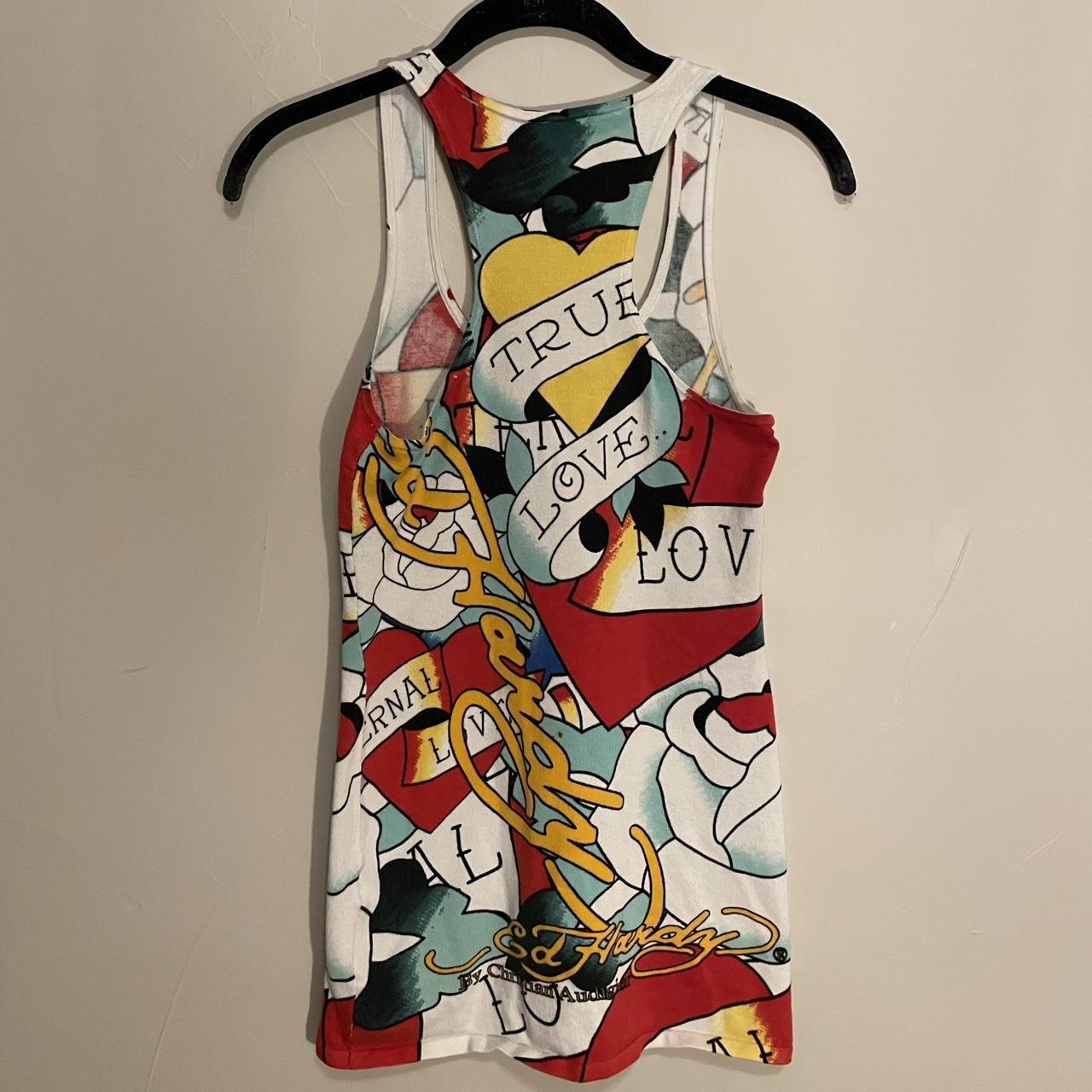 Ed Hardy Tank Top Women’s Small Edhardy y2k... Depop