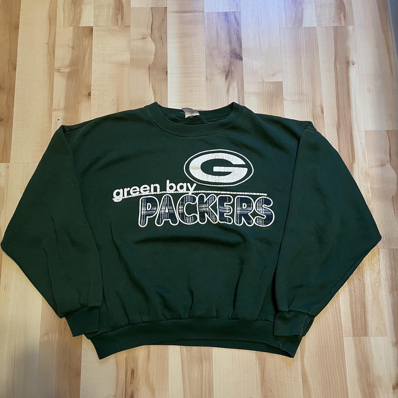 Vintage Logo Athletic GreenBay Packers crewneck - Depop