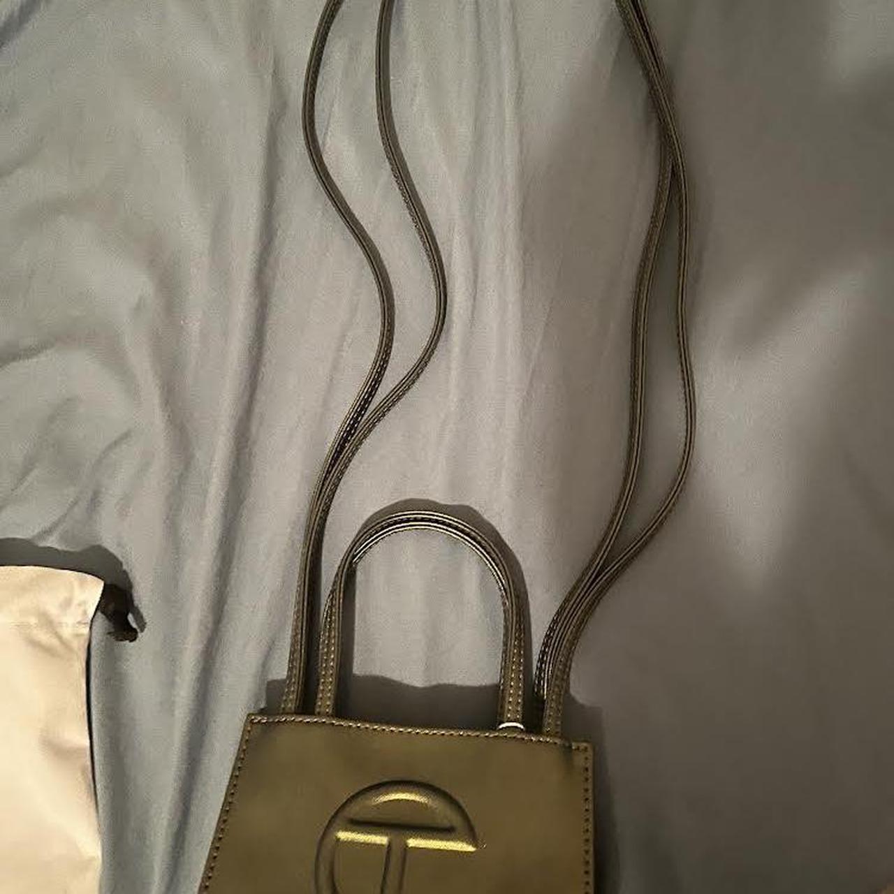 Chrome telfar bag sale