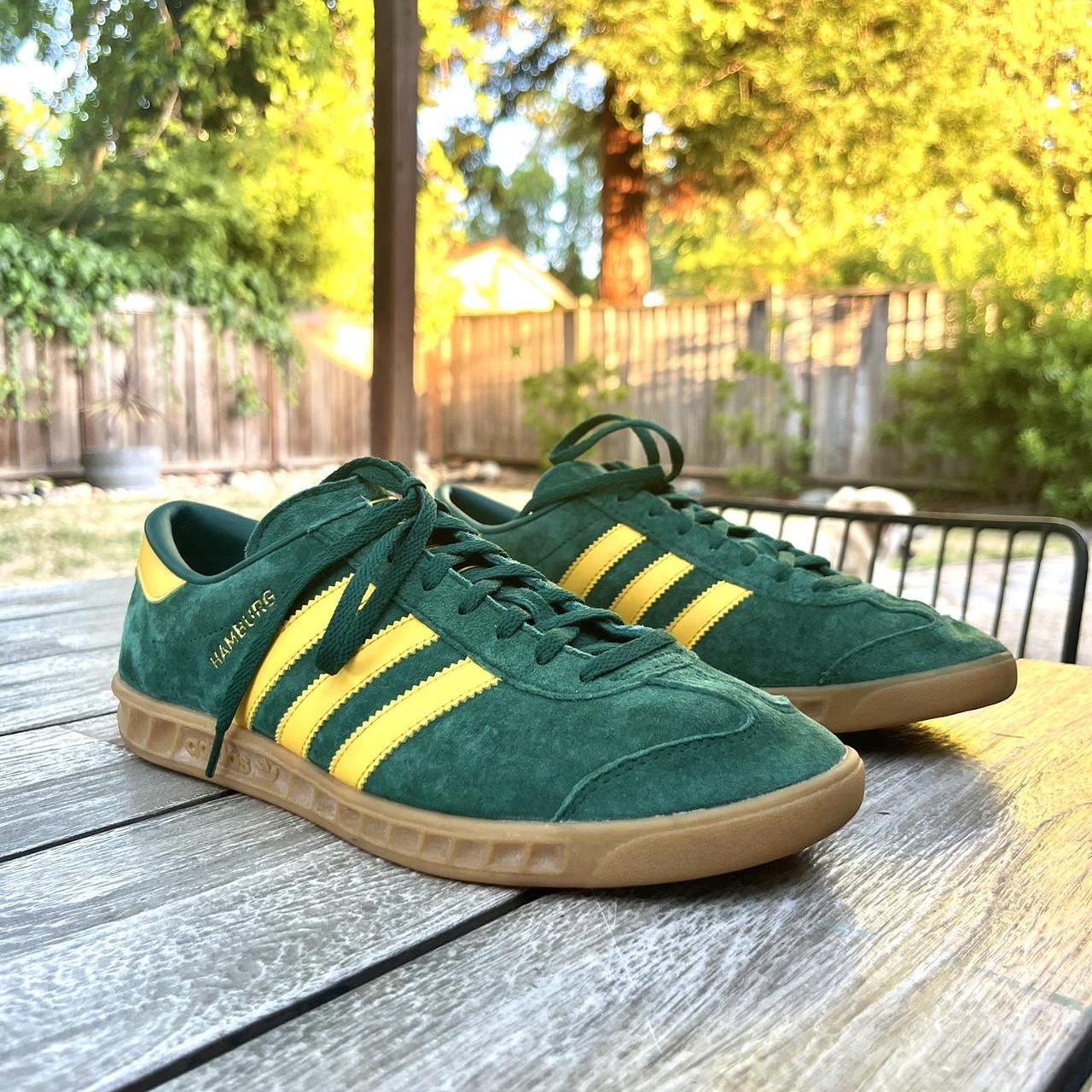 Adidas hamburg green yellow hotsell