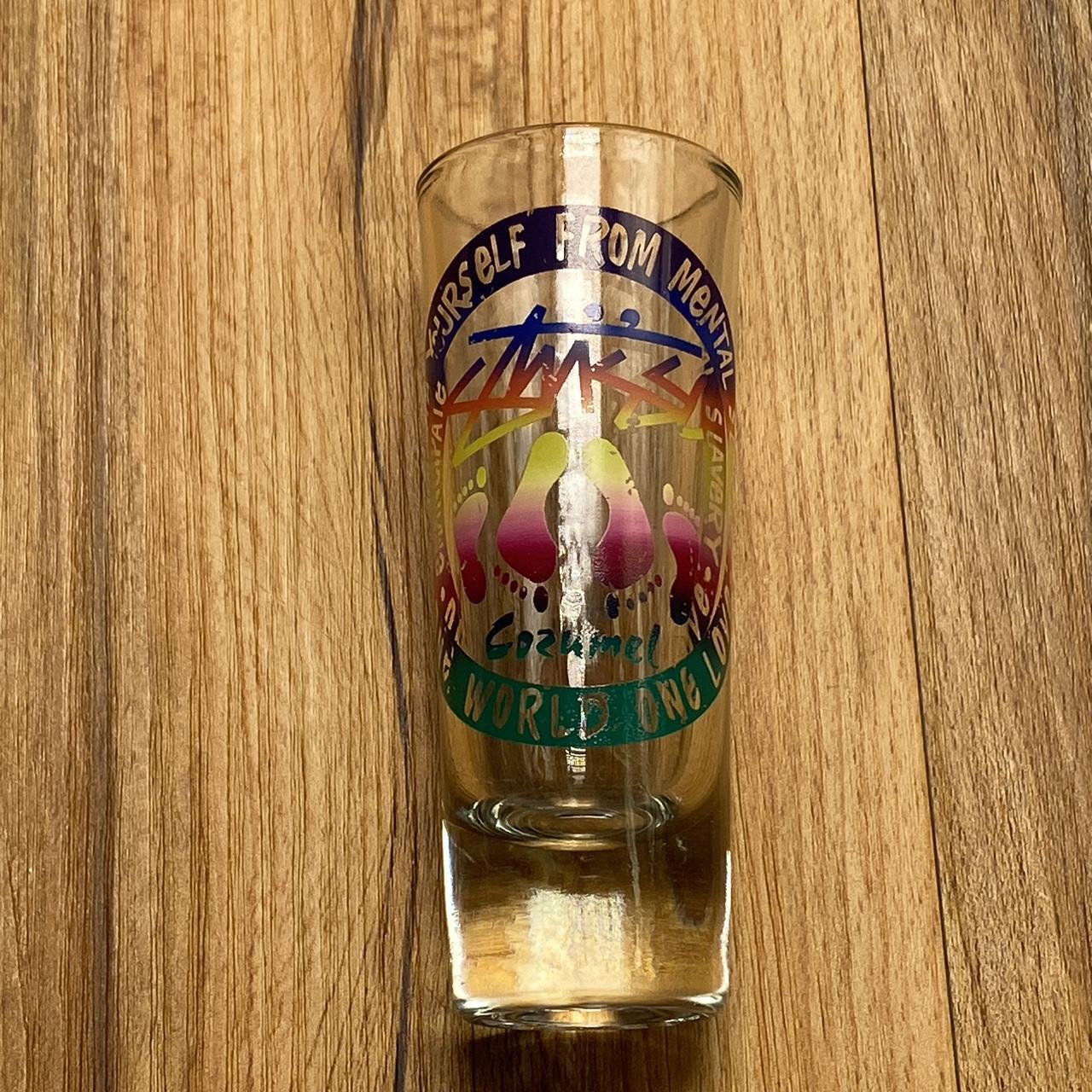 90s Stussy shot glass. #stussy#90sstussy#shotglass - Depop