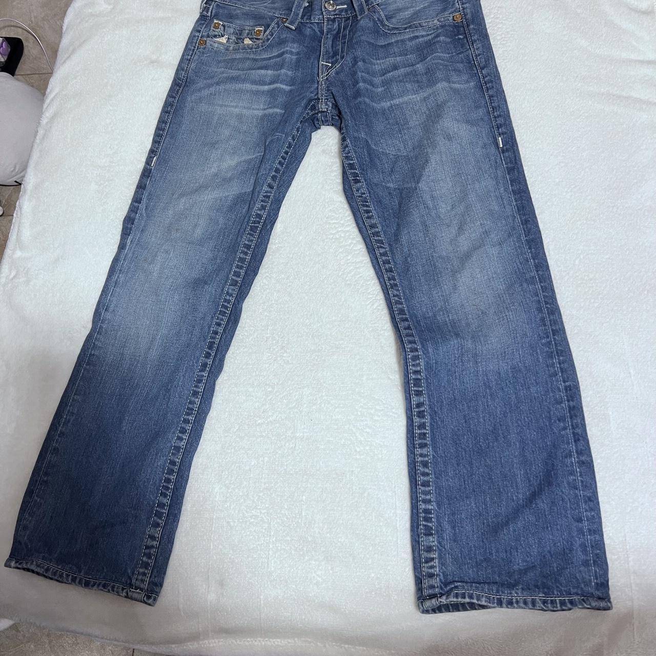 AMAZING True religion Blue Jeans Mens 32,32 Very... - Depop