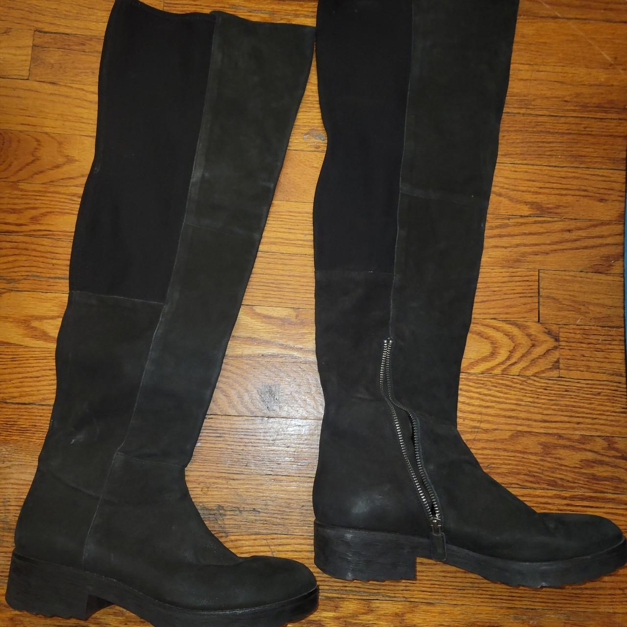 Eileen fisher over on sale the knee boots