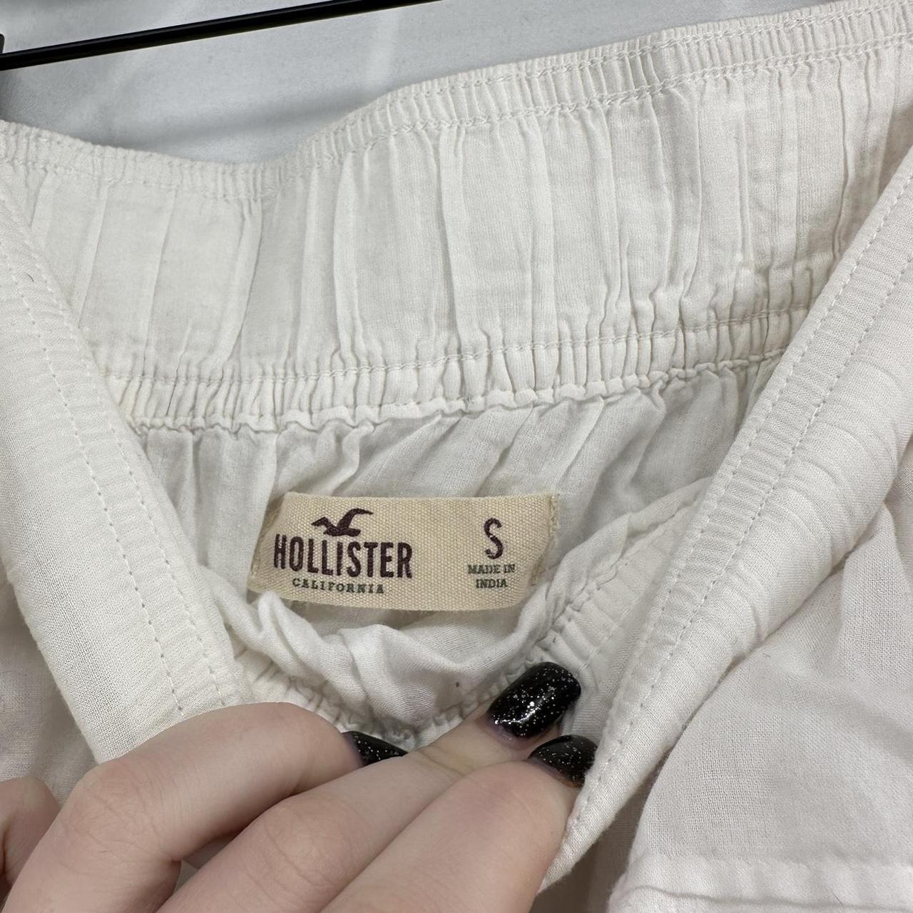 hollister layered white/cream skirt. super beautiful... - Depop