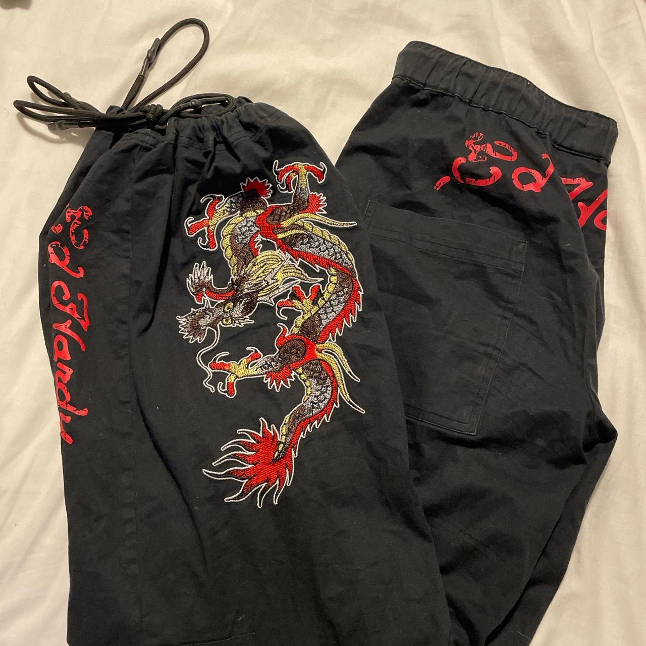 Ed Hardy X Urban Outfitters cargos, Msg offers - Depop