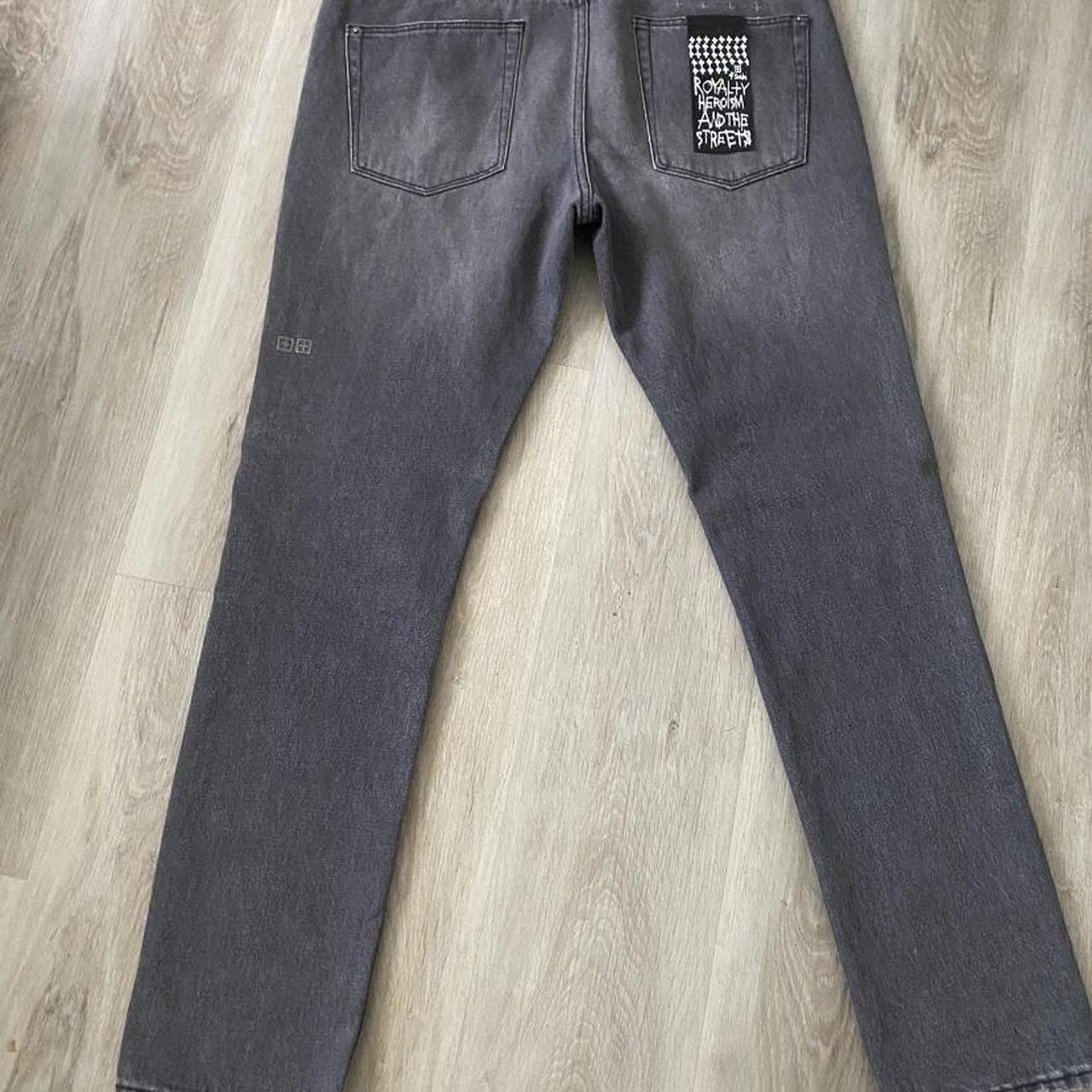 Grey Ksubi jeans size 34 - Depop