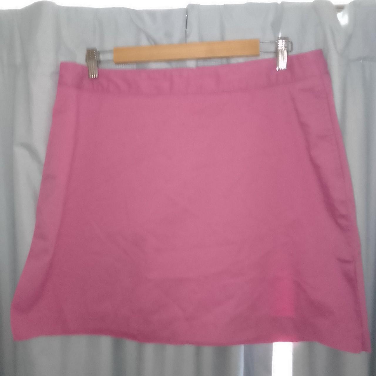 Pink Aline Adidas skirt - Depop