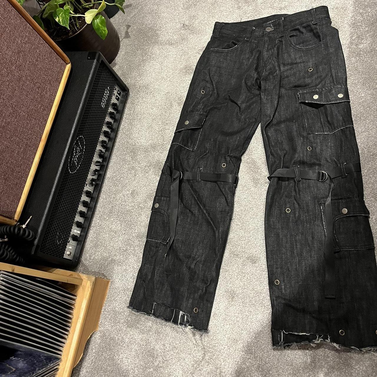 Les Demons Potent Flared Mens Jeans 28 Waist 3032... Depop