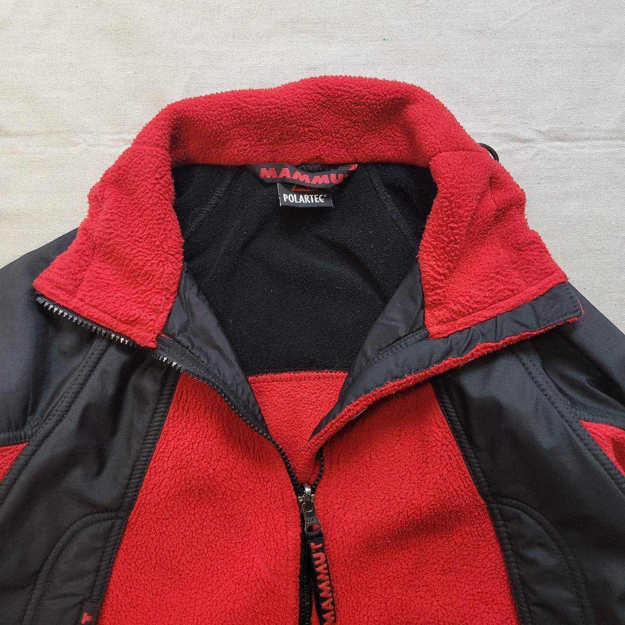 Mammut Men's Red and Black Jacket (2)
