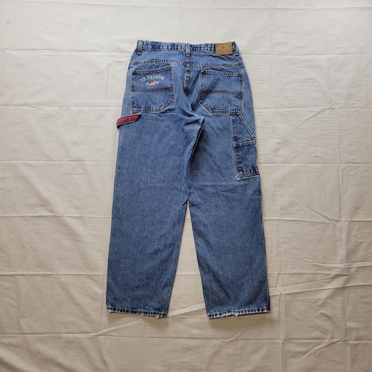 Vintage baggy jeans y2k 90s Amazing 2000s baggy... - Depop