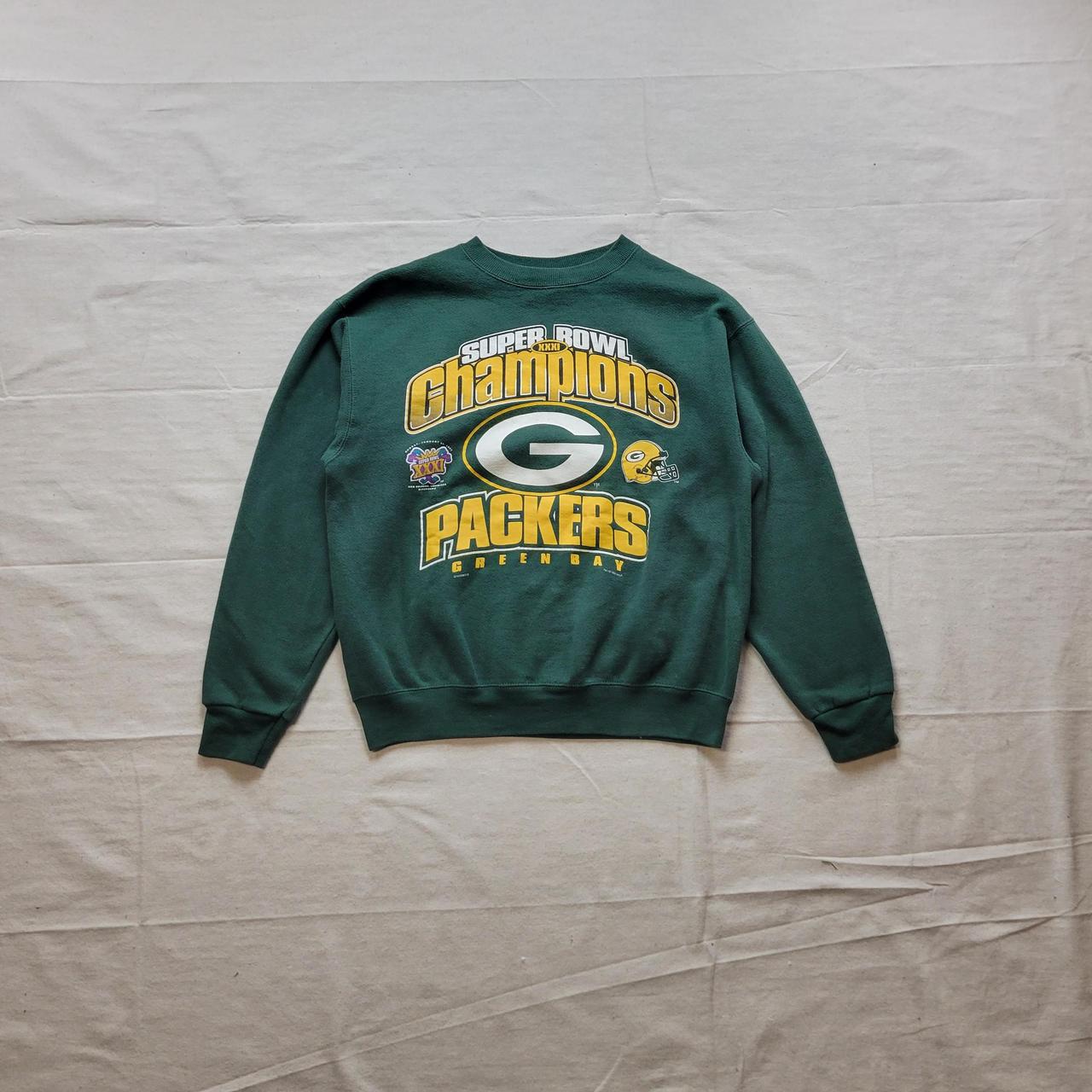 Vintage NFL (Lee) - 'Green Bay Packers, Super Bowl XXXI Champions' T-Shirt 1997 Large