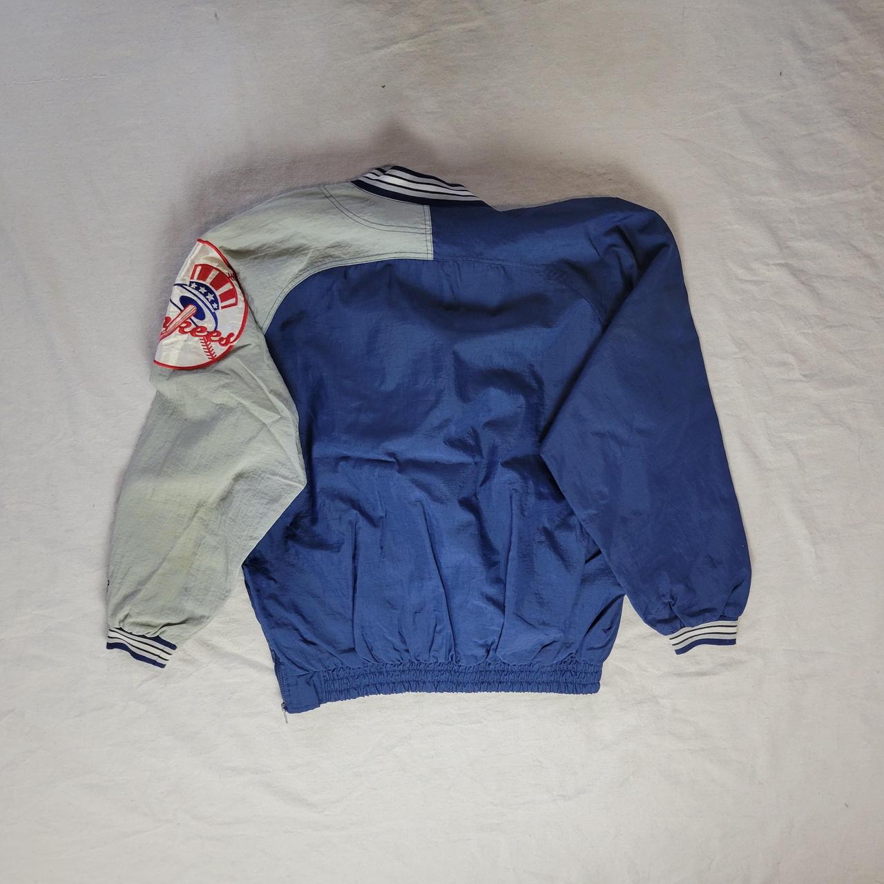 Vintage NY Yankees pullover jacket. Augusta - Depop