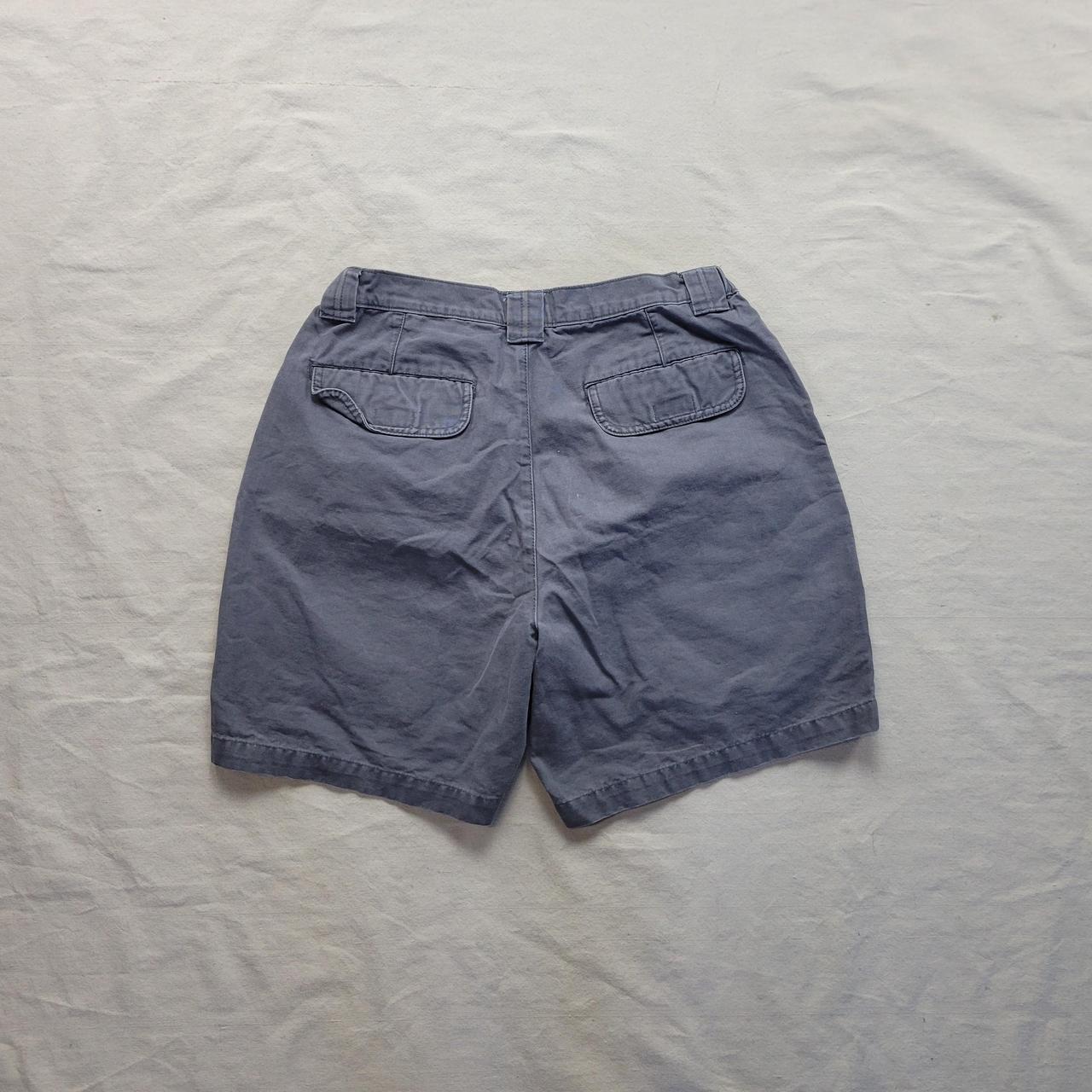 Vintage cotton shorts cargo front Classic navy... Depop