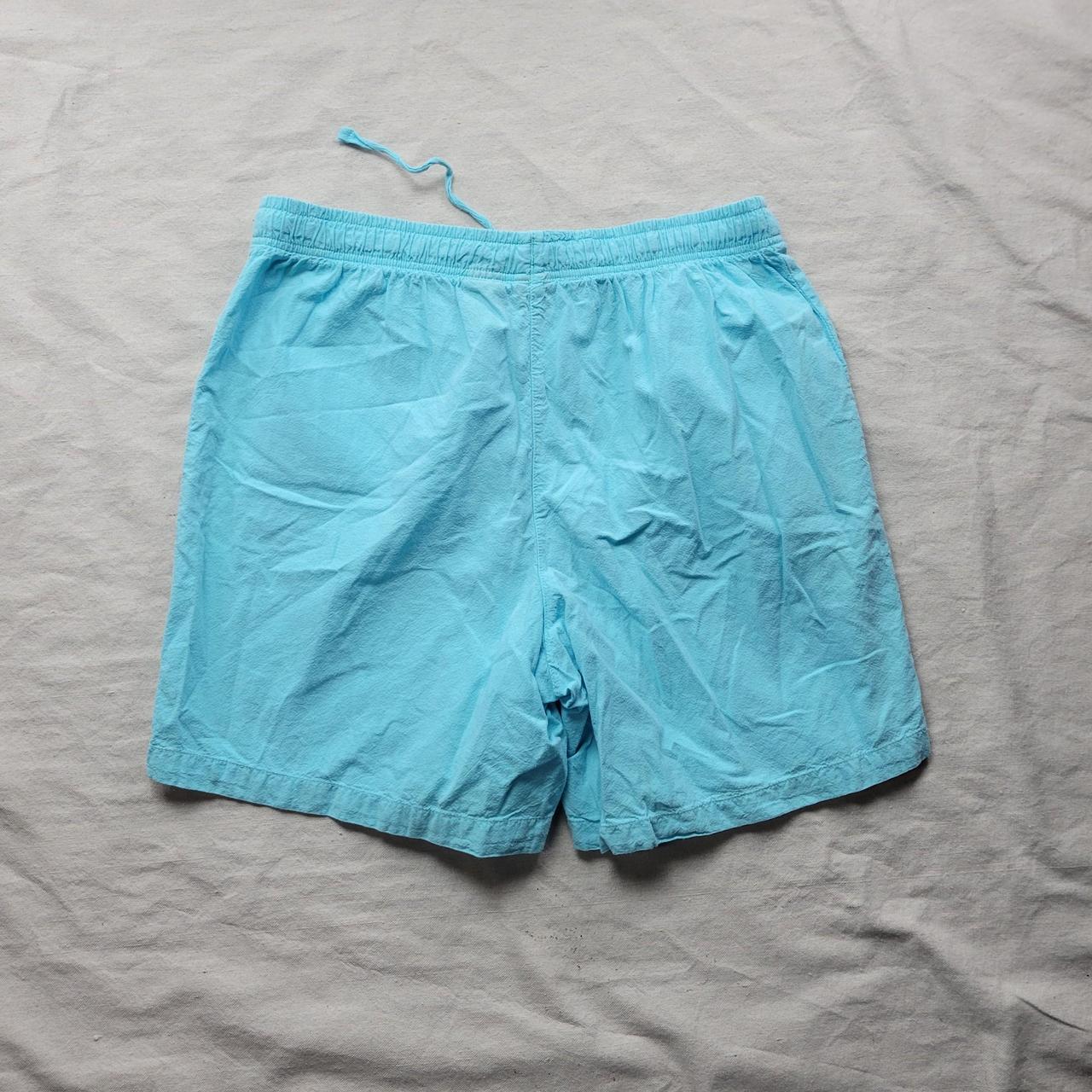 Vintage cotton shorts baby blue Super cool 90s y2k Depop