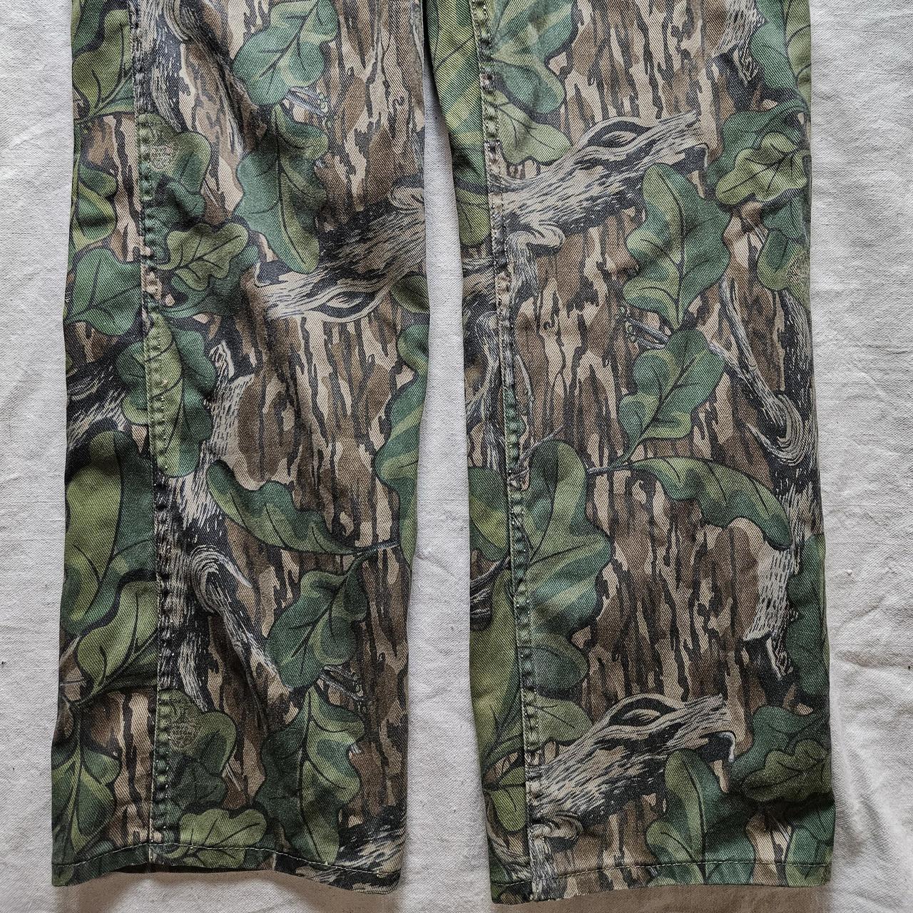 Vintage 70s camo jumpsuit coveralls mossy... Depop