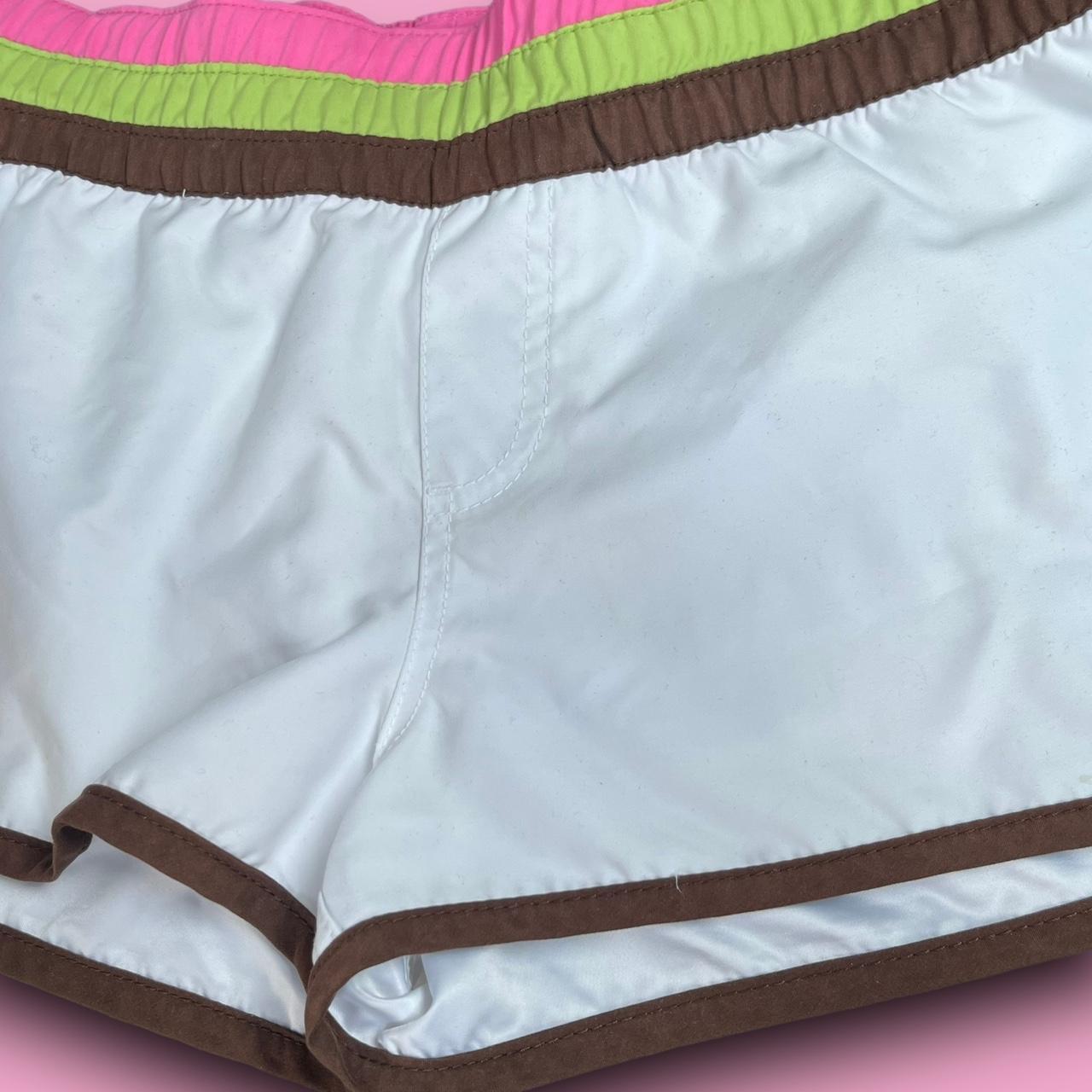 Roxy Women's White and Pink Shorts (4)