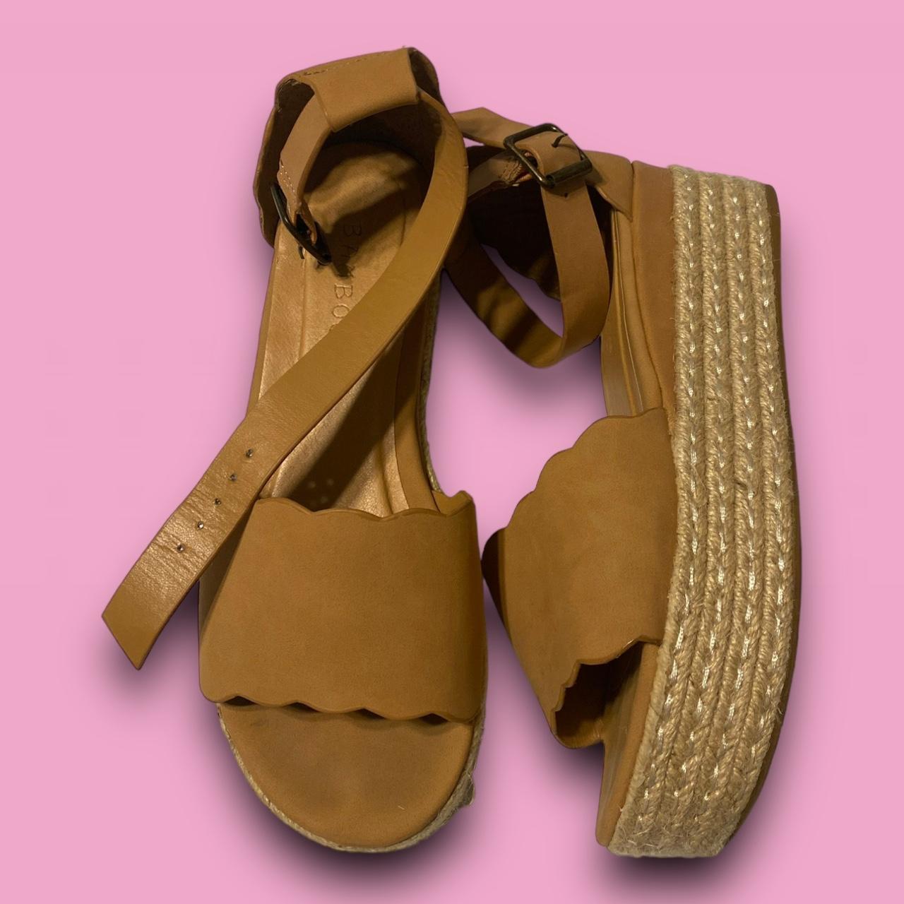 Bamboo 2025 scalloped espadrilles