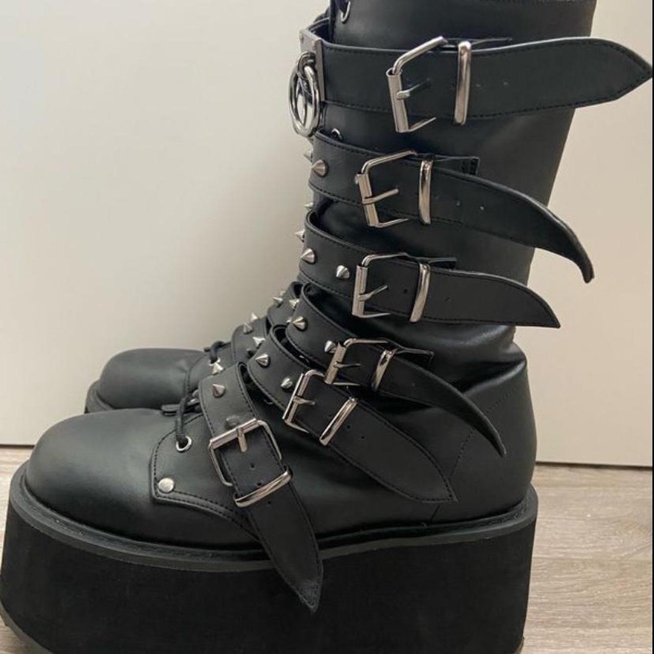 Demonia Damned 225 Outfit Demonia Boots Style Damned-225 Made With