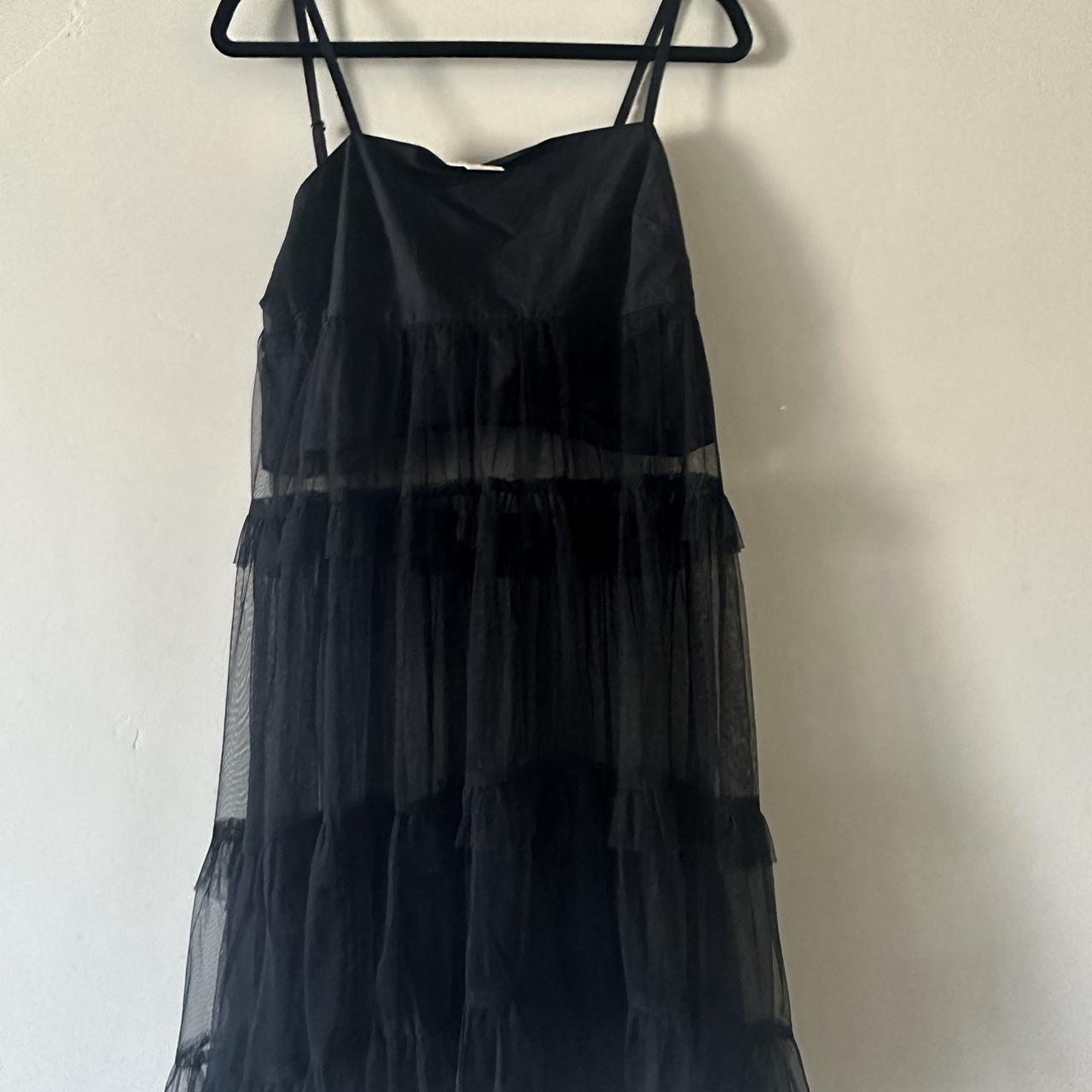 Free People for Anthropologie cheapest black dress