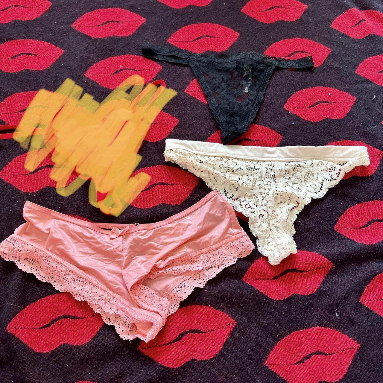 NWOT Victoria’s Secret 3 panties bundle in small!