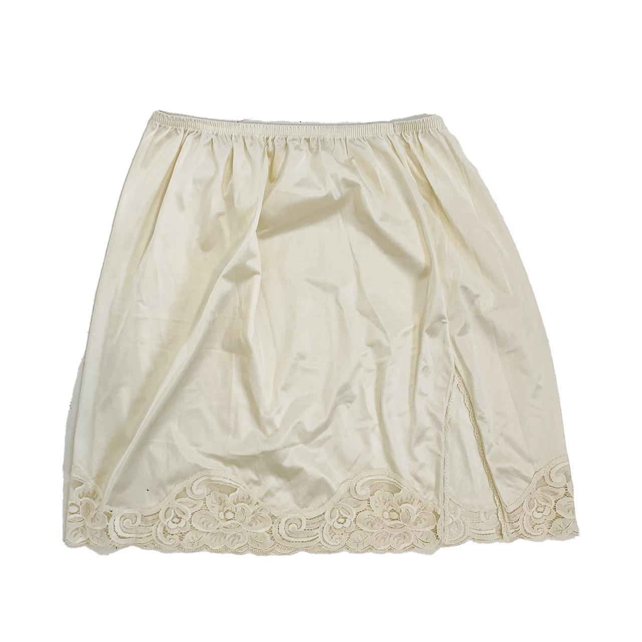 True vintage slip skirt Somewhat see through | Depop