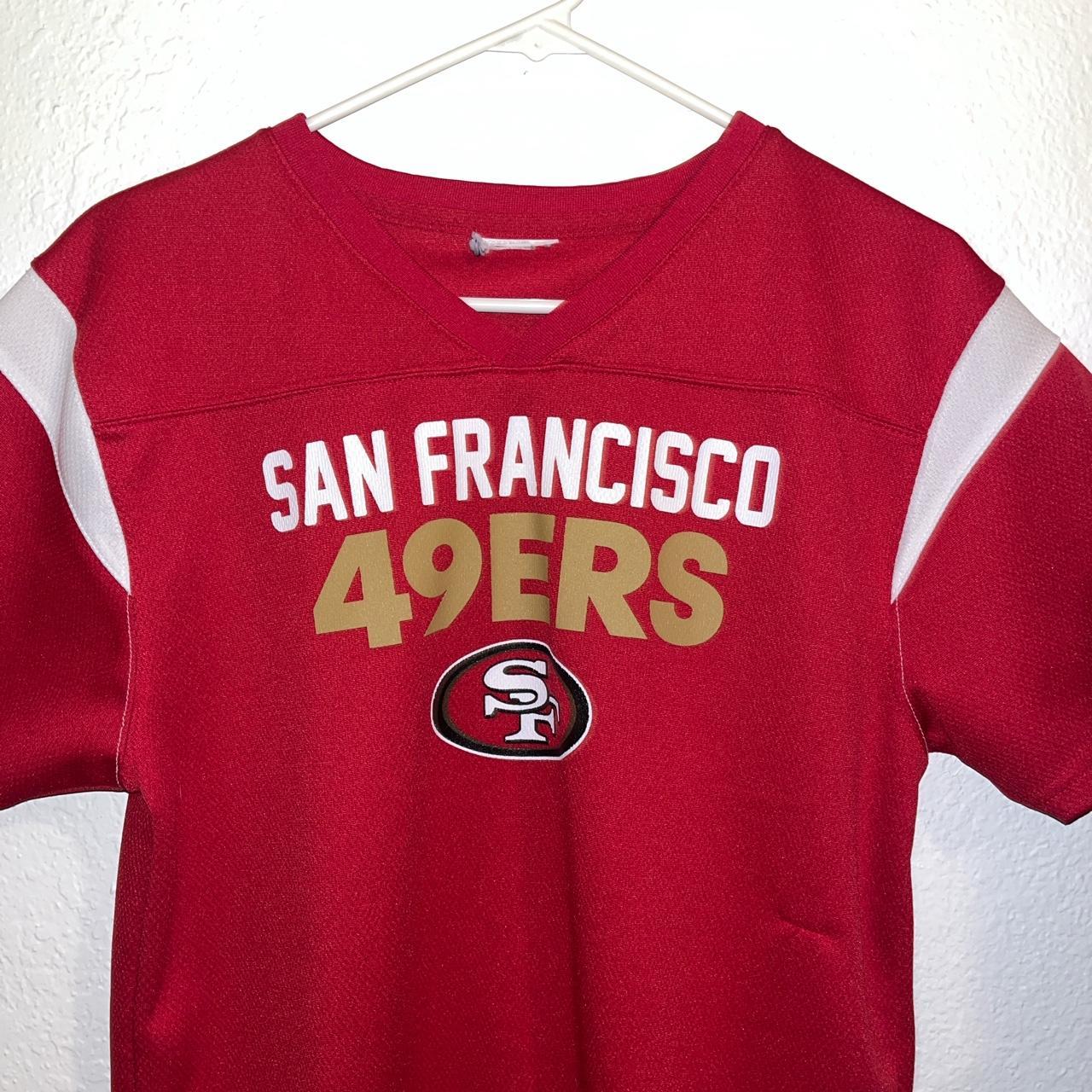 49ers Jersey Size: M (men) Good condition Message - Depop