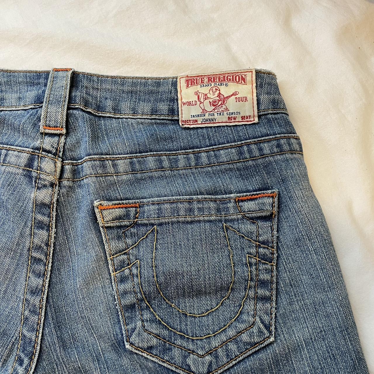 super cute true religion low waist, straight leg... - Depop