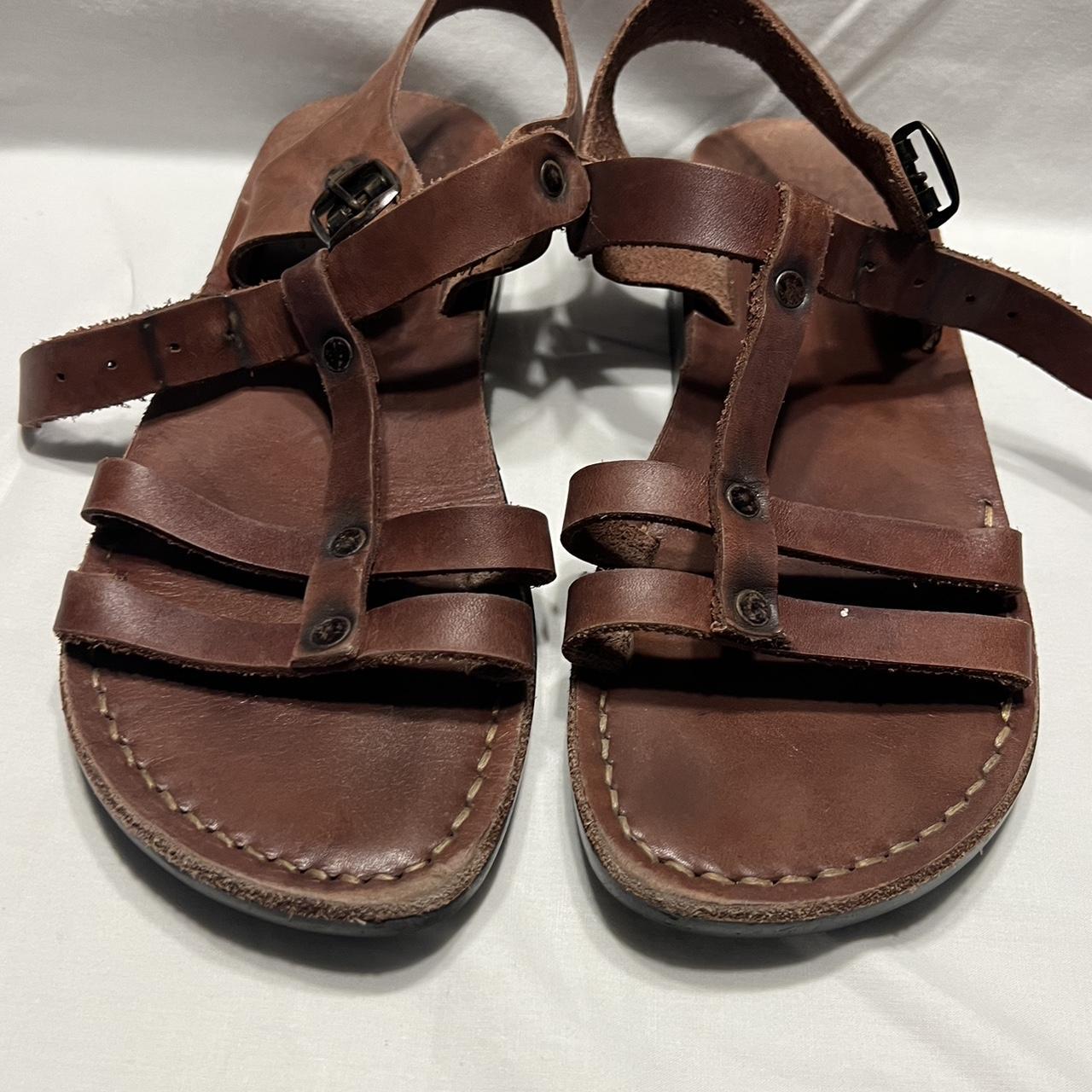 Amazon.com | Holy Land Market Unisex Adults/Children Genuine Leather  Biblical Sandals/Flip Flops/Slides/Slippers (Jesus - Yashua) Galilee Style  | Sandals