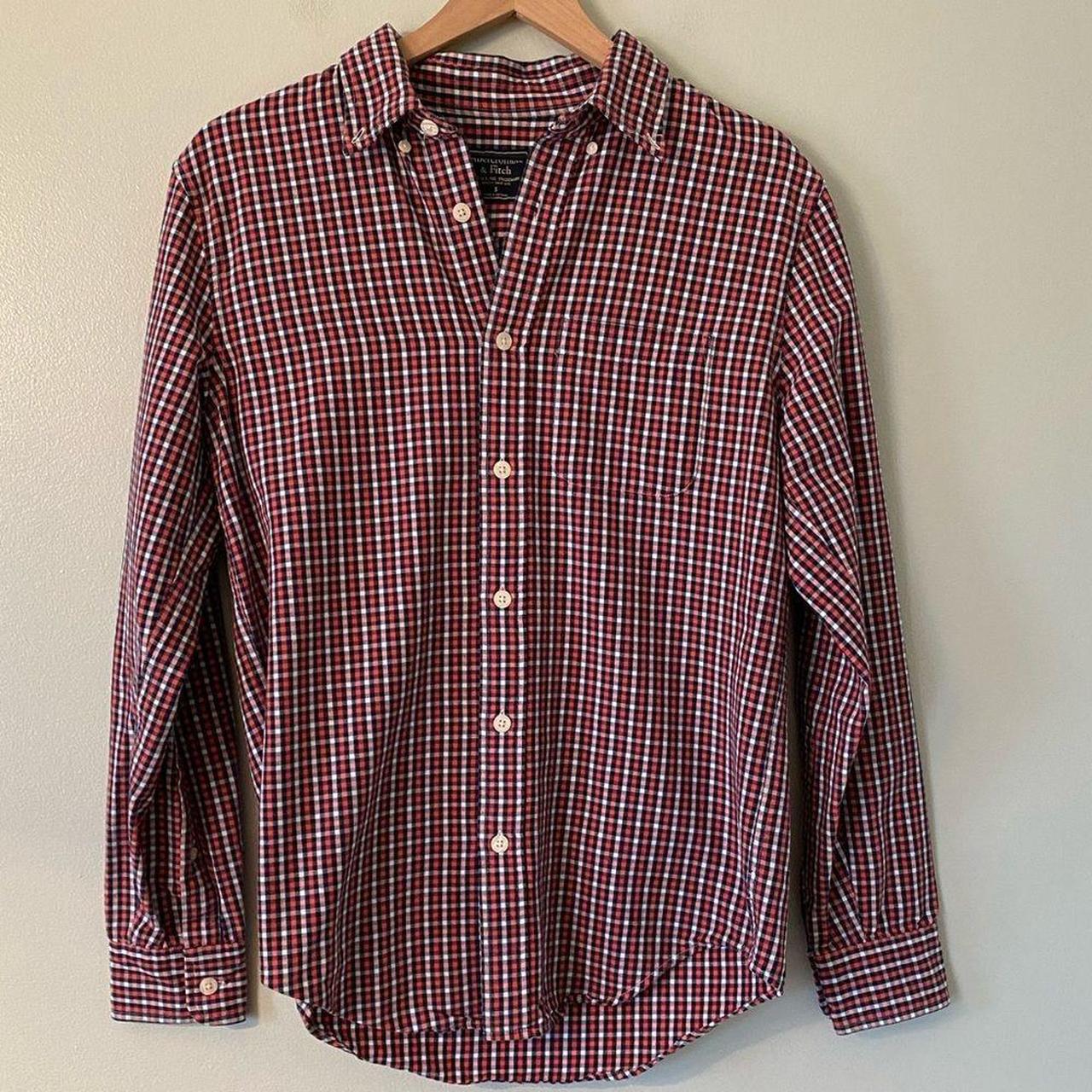 Abercrombie & Fitch Button Down Shirt No rips or... - Depop