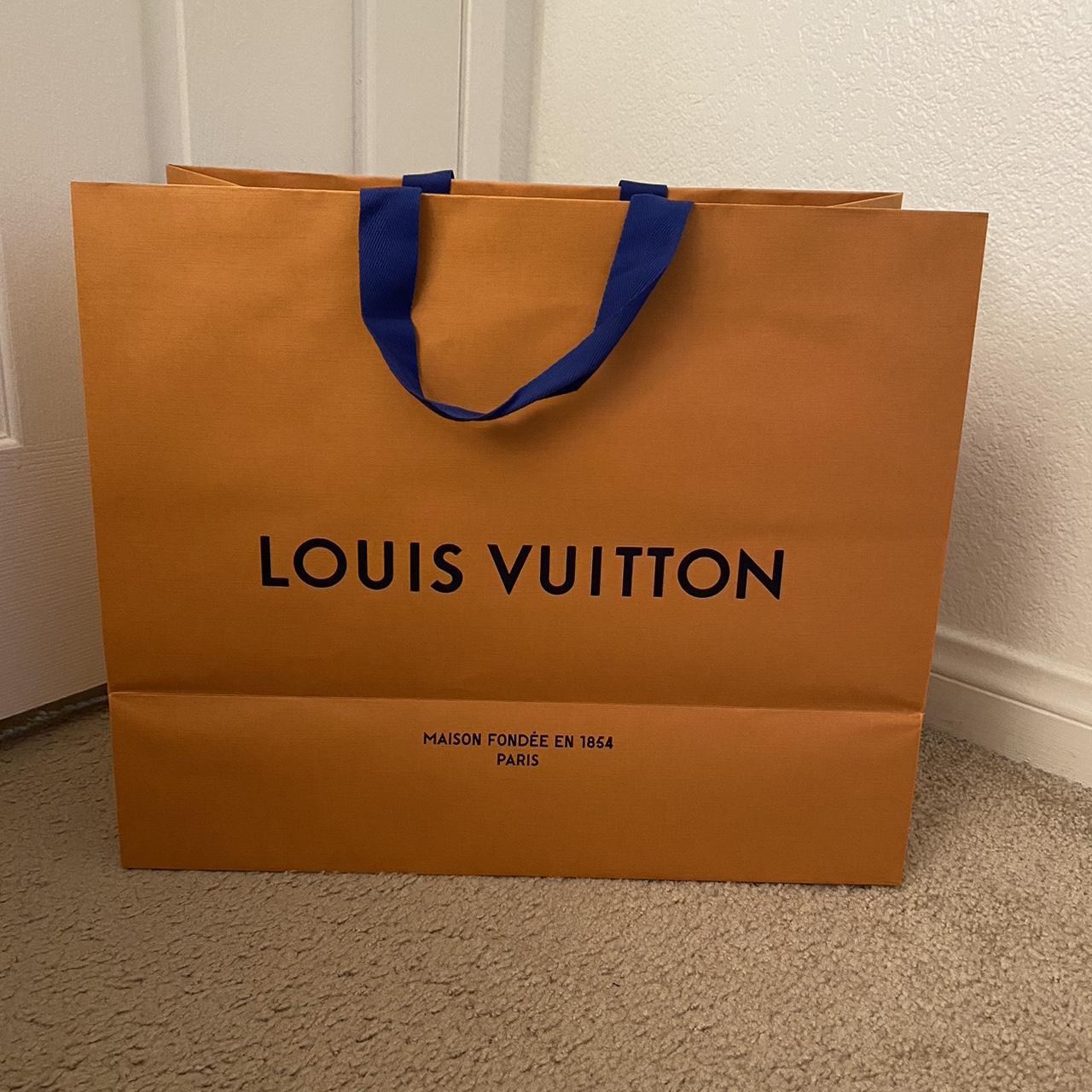 Authentic LOUIS VUITTON Shopping Paper Bag - Depop