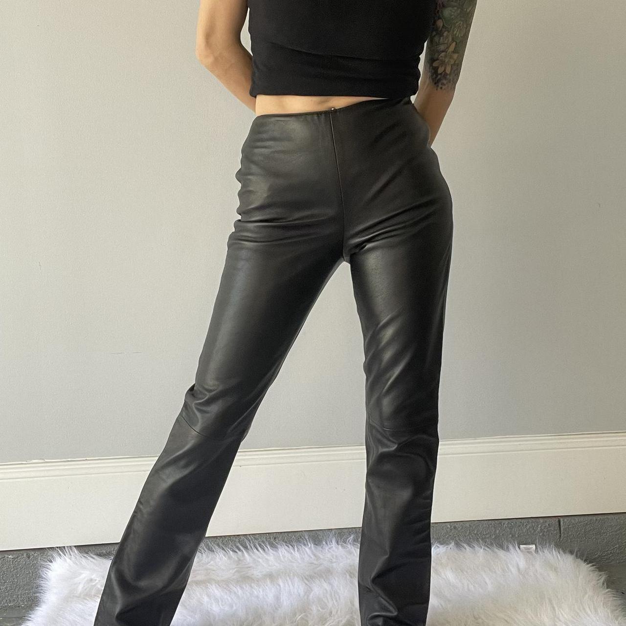 Hugo buscati leather deals pants