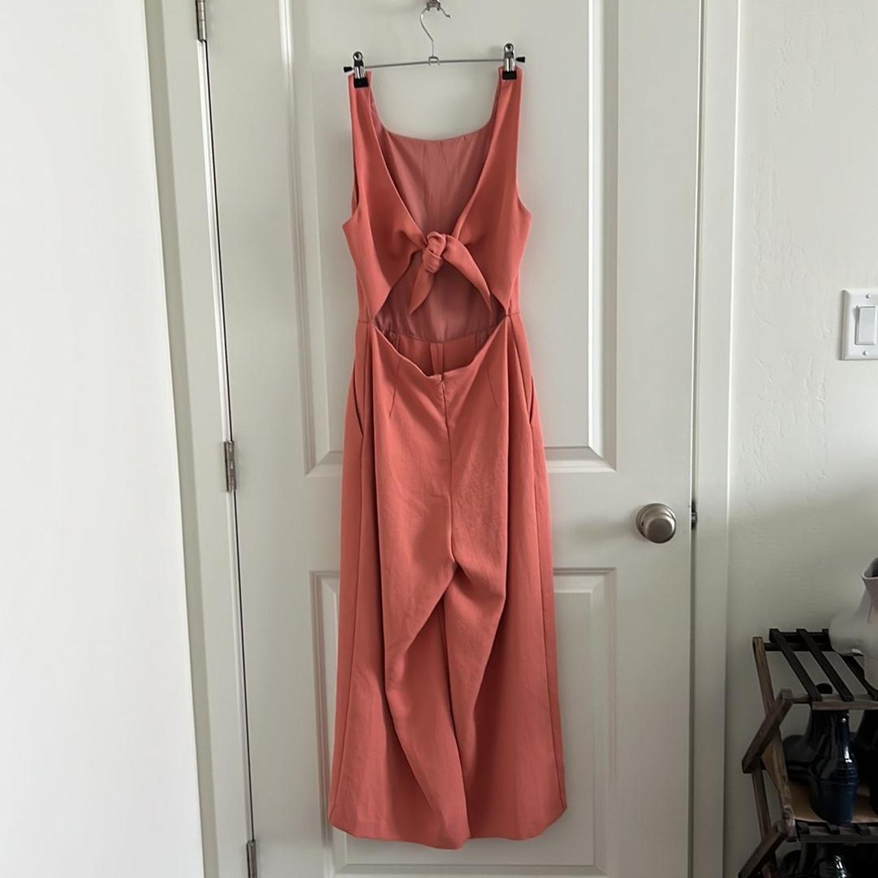 Aritzia Wilfred Ecoulement Jumpsuit - Red - - Depop