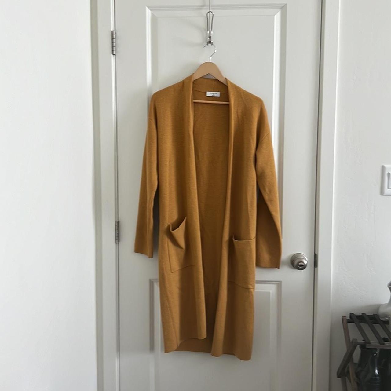 NWT Aritzia Babaton Lance Long Wool Cardigan . Depop