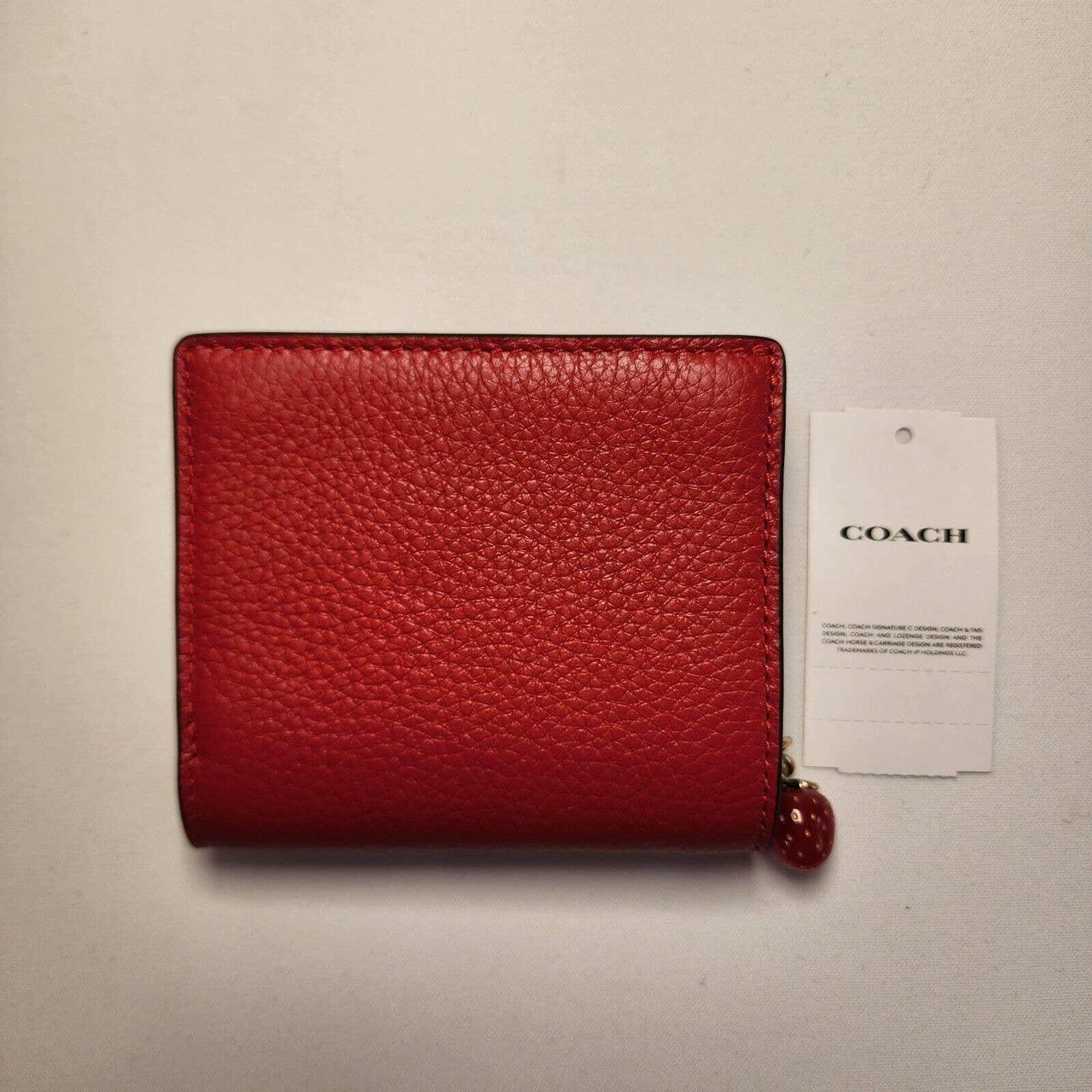 Coach Small Trifold Wallet In Signature - Depop