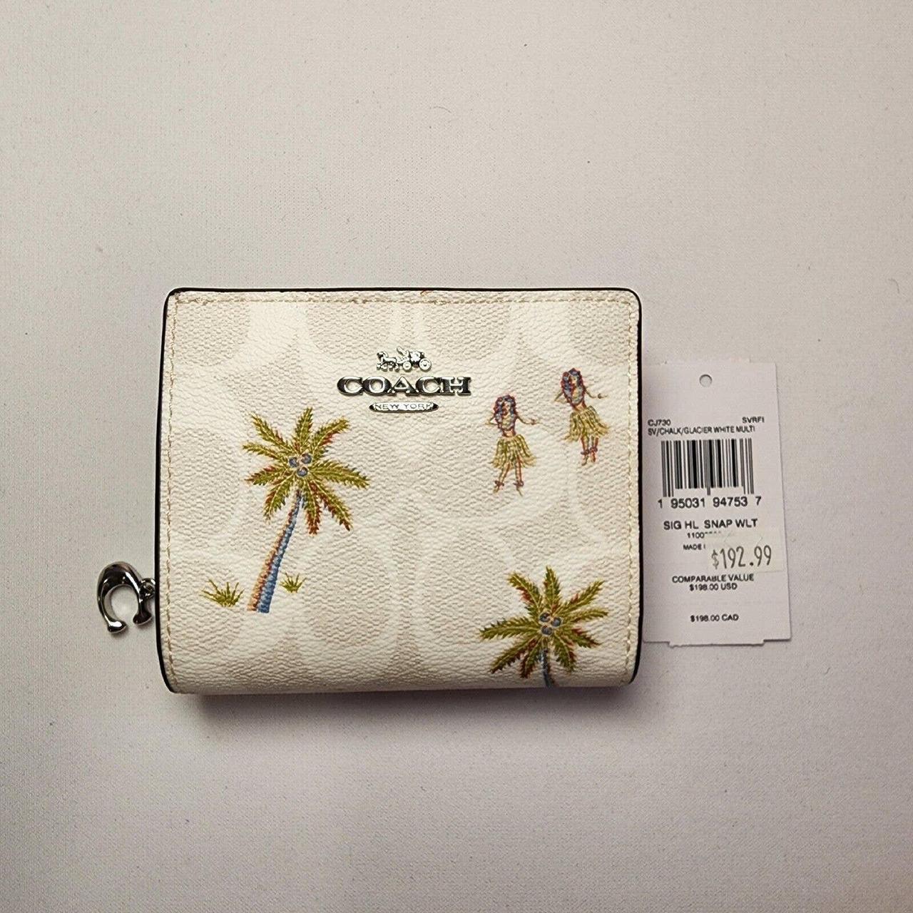 Coach discount chalk wallet