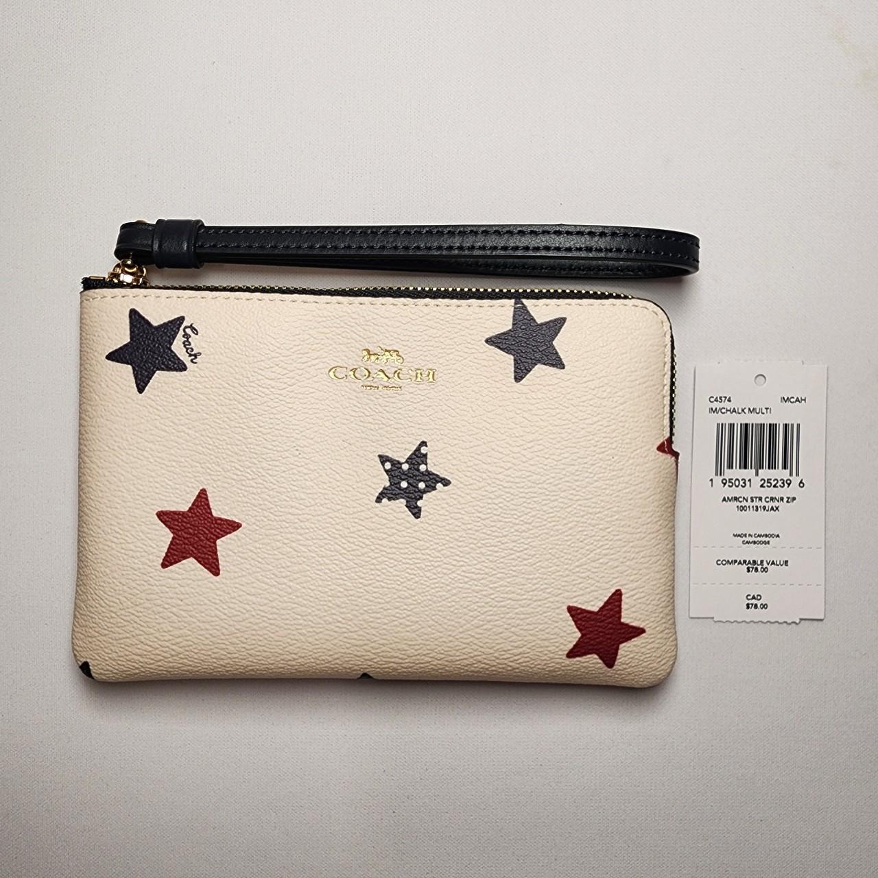 Coach Gallery Tote Shoulder Bag (IM/Chalk Multi Star Print)